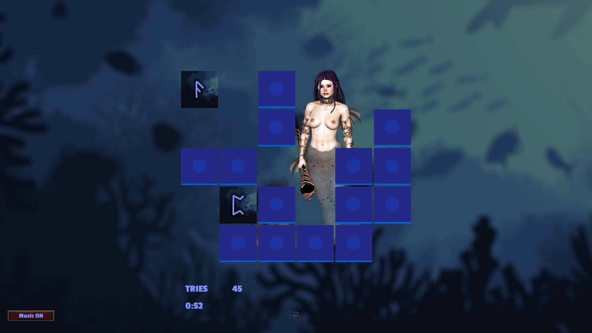 Fantasy Memory: Sexy Mermaids screenshot 4