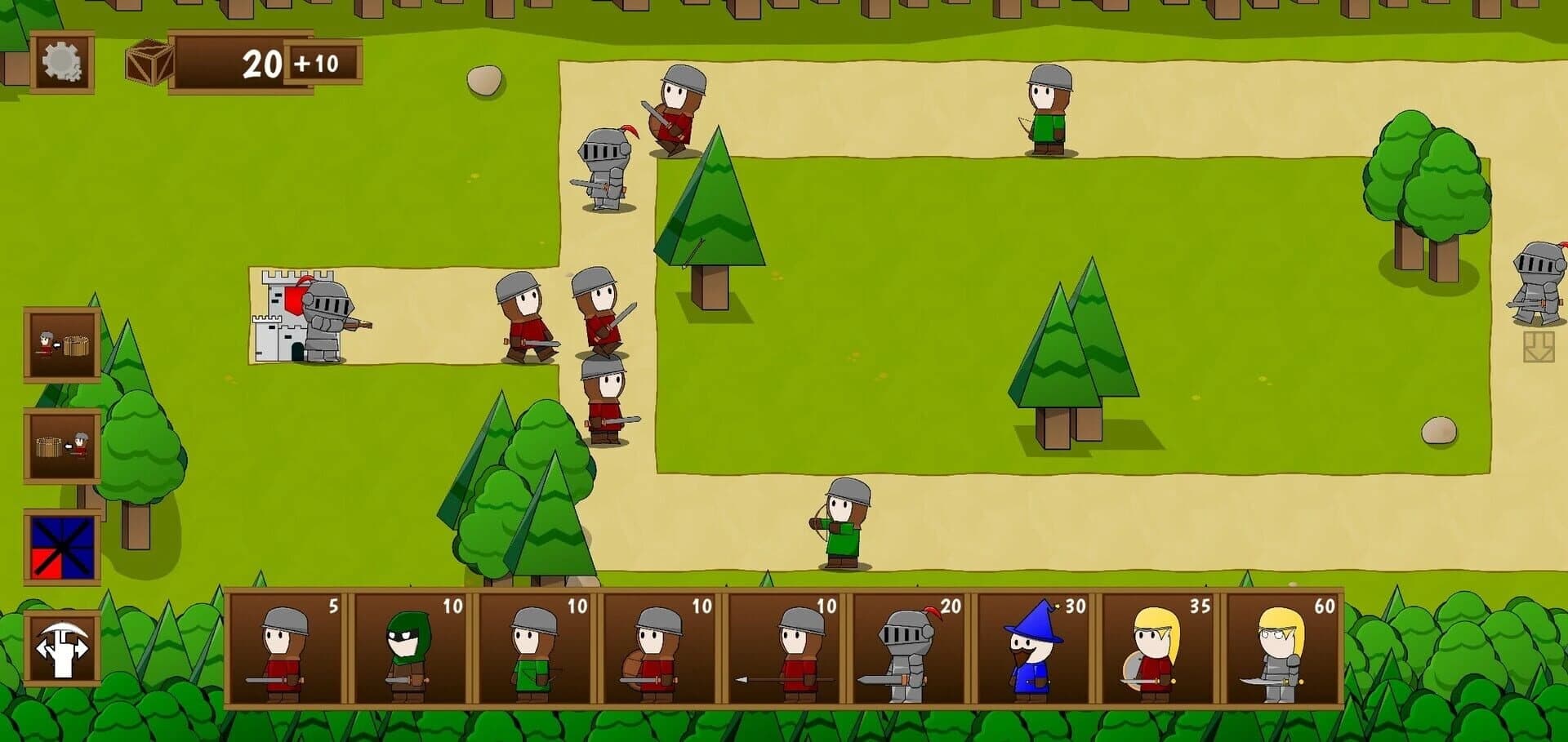 Fantasy Mercenary Wars screenshot 3