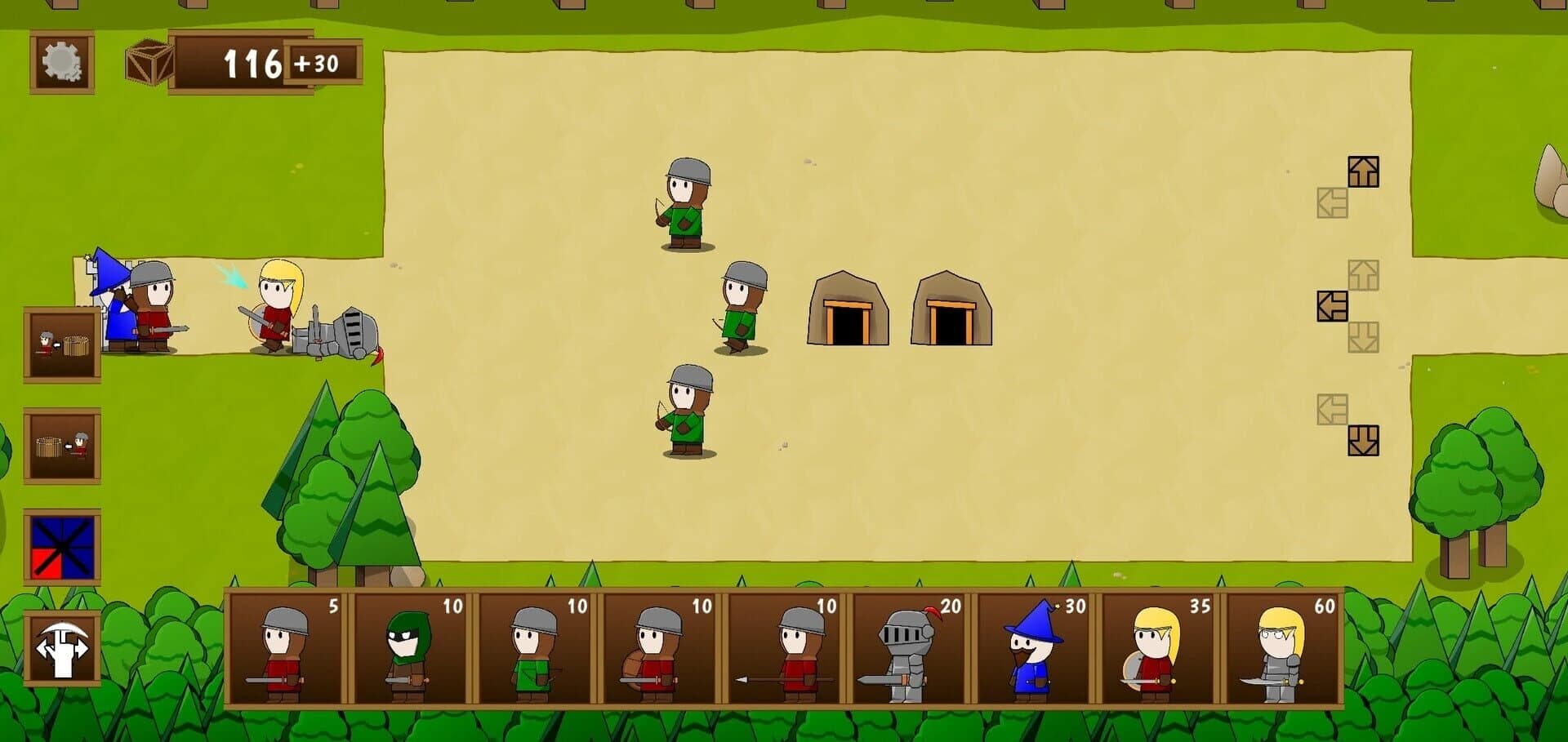 Fantasy Mercenary Wars screenshot 4