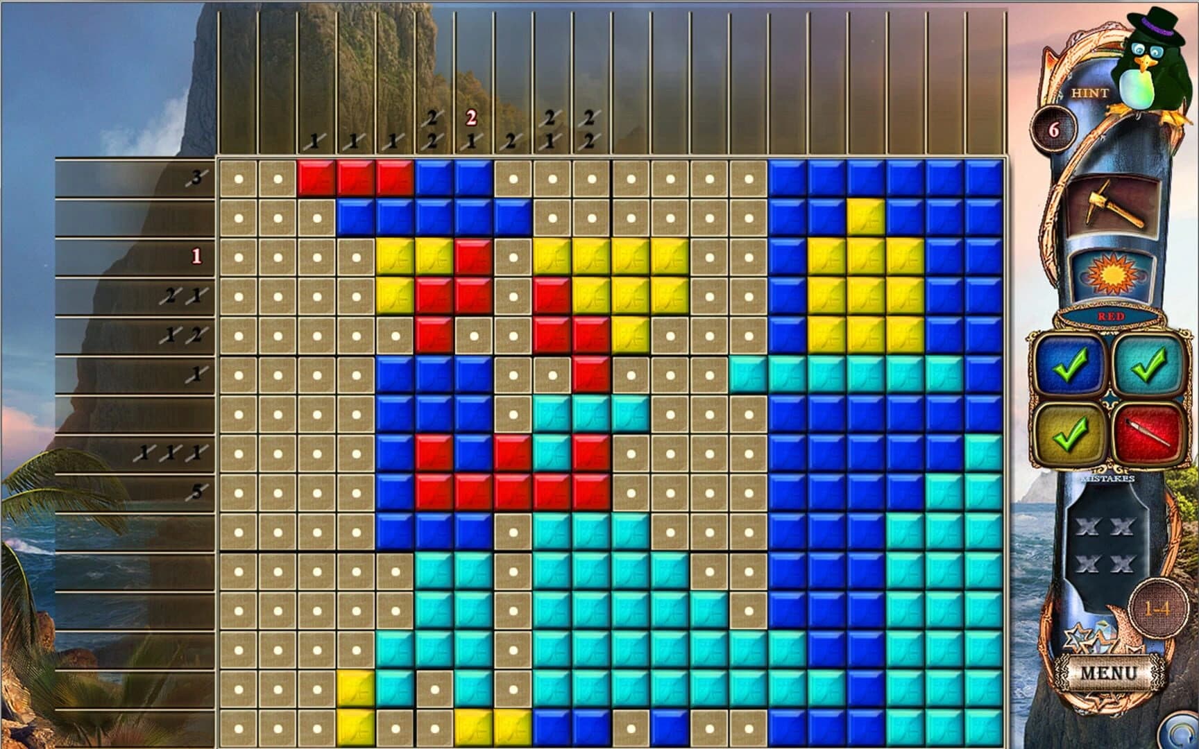 Fantasy Mosaics 15: Ancient Land screenshot 5