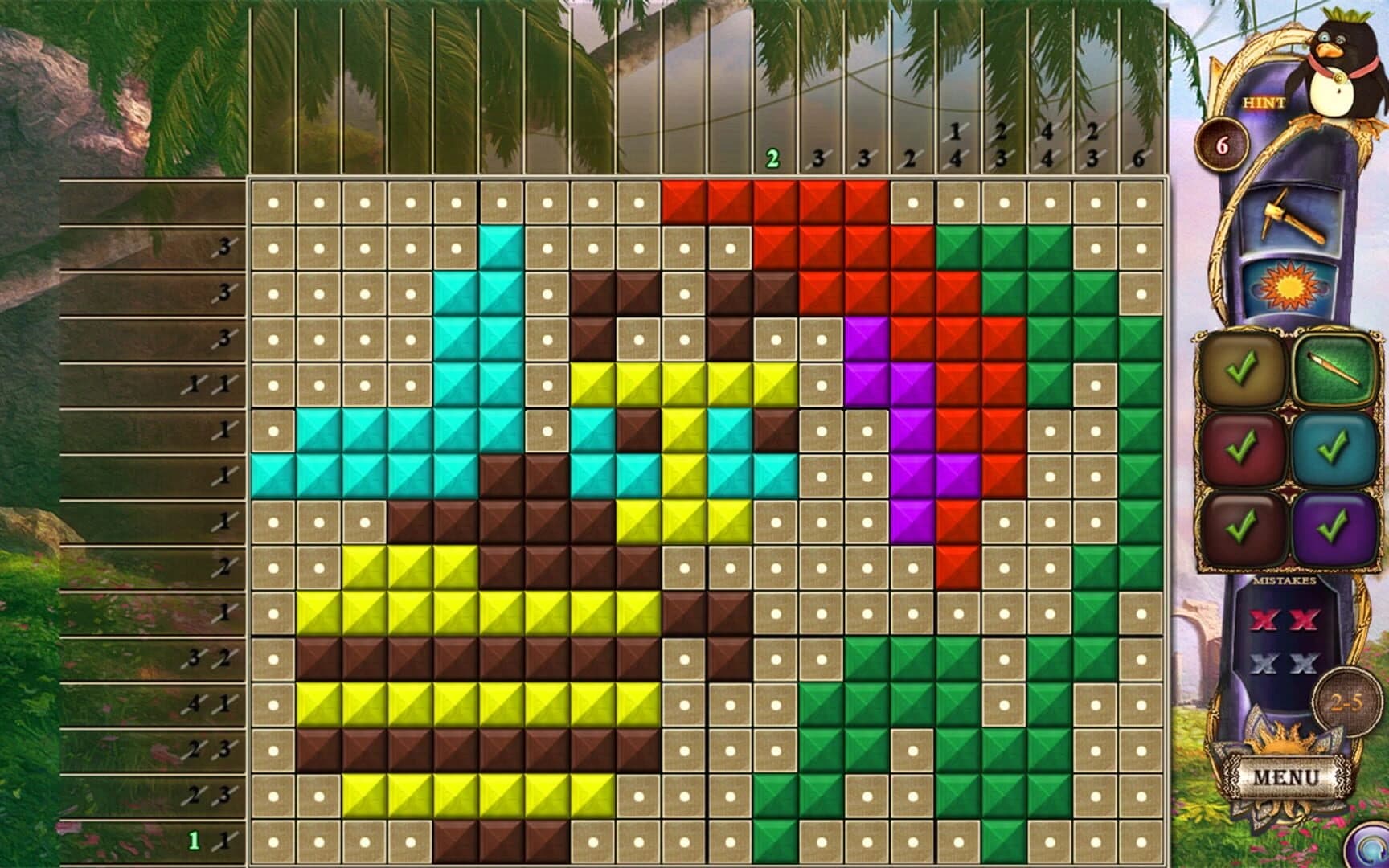 Fantasy Mosaics 17: New Palette screenshot 5