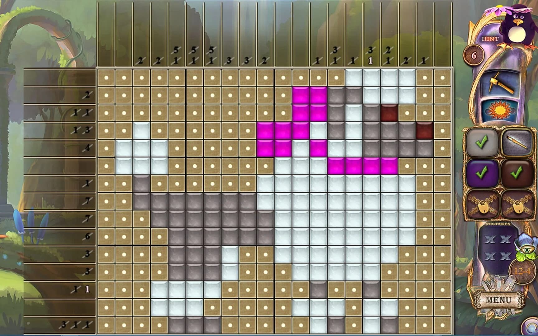 Fantasy Mosaics 27: Secret Colors screenshot 1