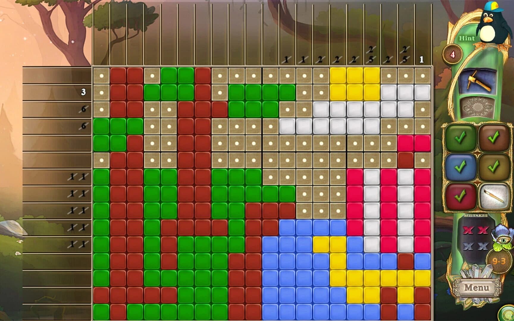 Fantasy Mosaics 33: Inventor's Workshop screenshot 1