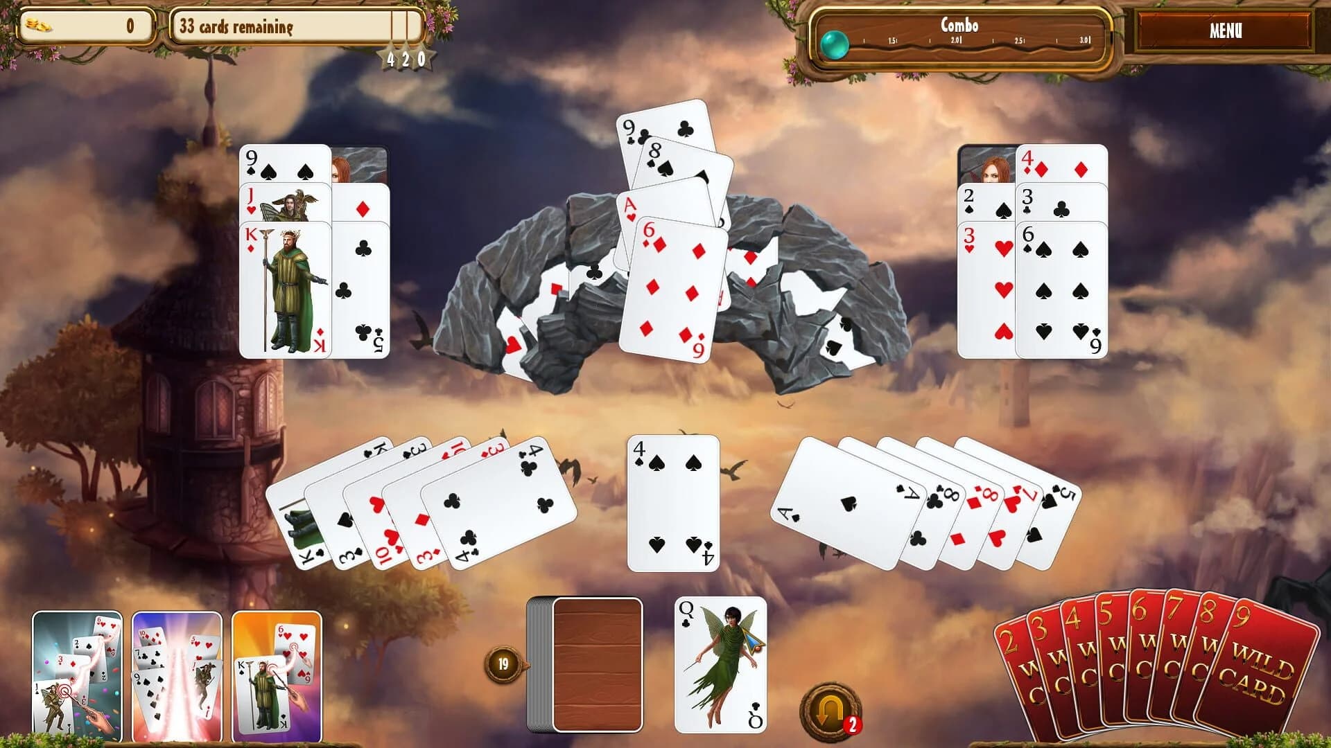 Fantasy Quest Solitaire screenshot 2