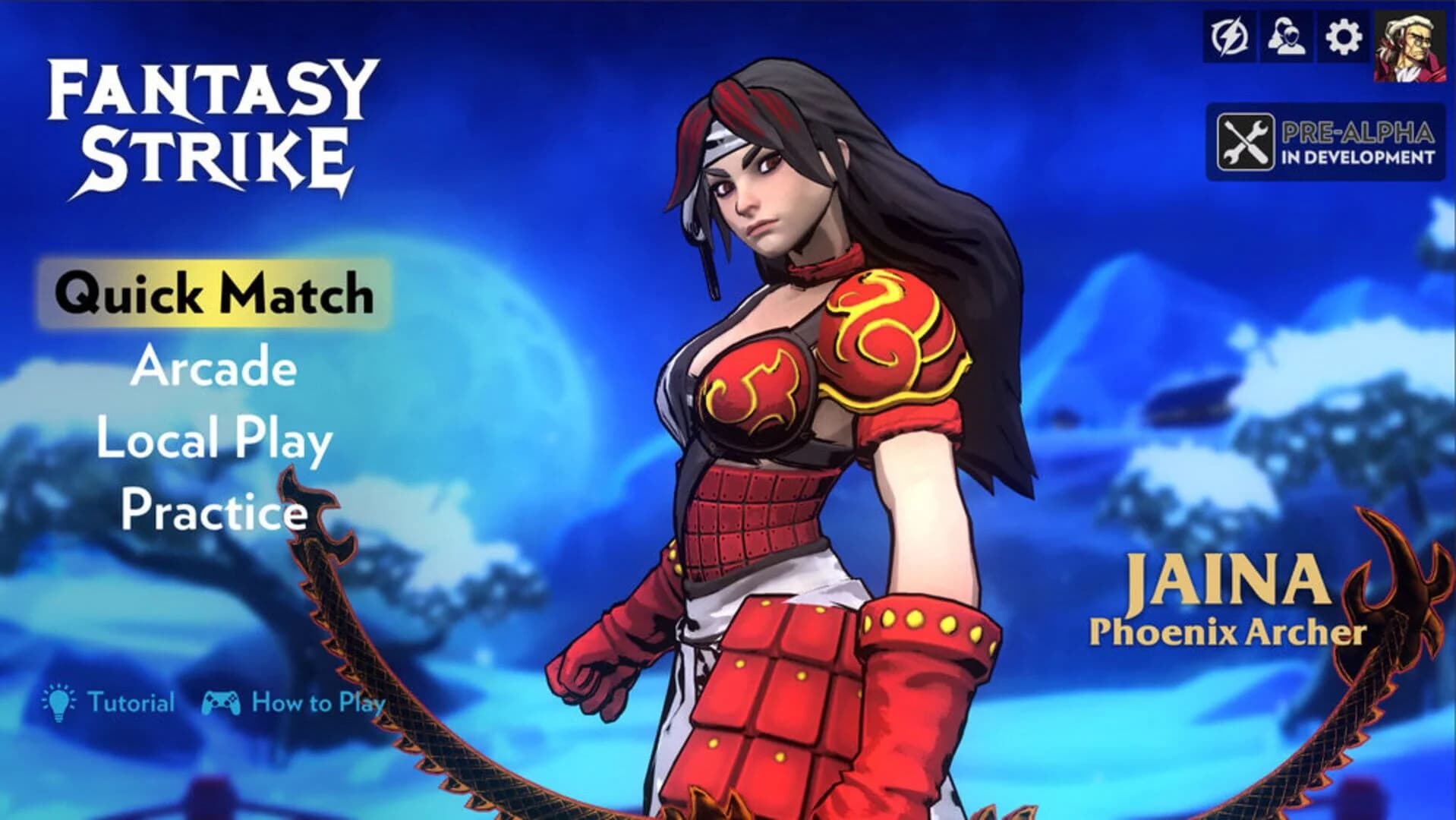 Fantasy Strike screenshot 1