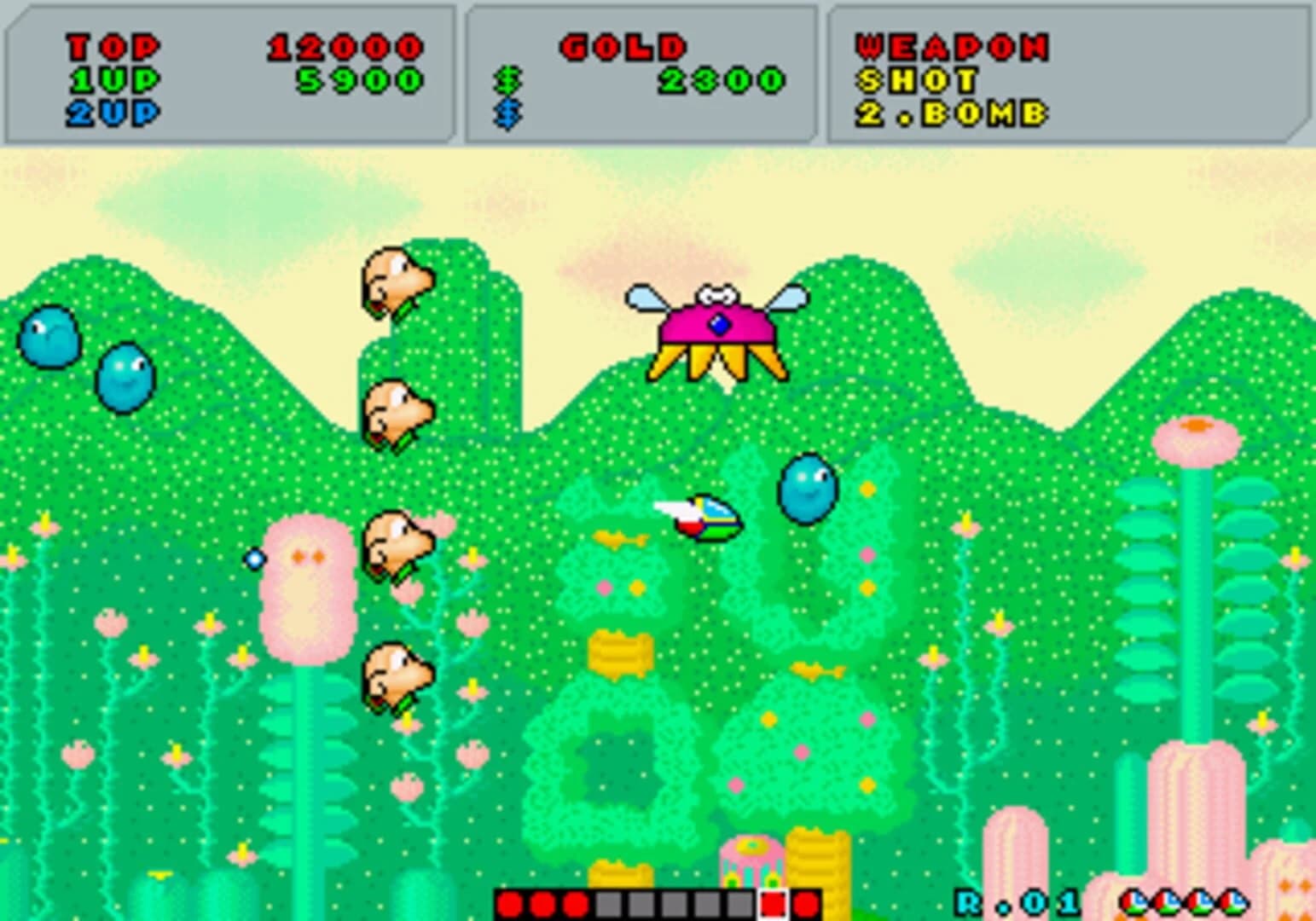 Fantasy Zone screenshot 2