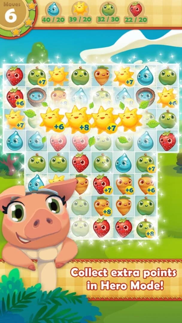 Farm Heroes Saga screenshot 1