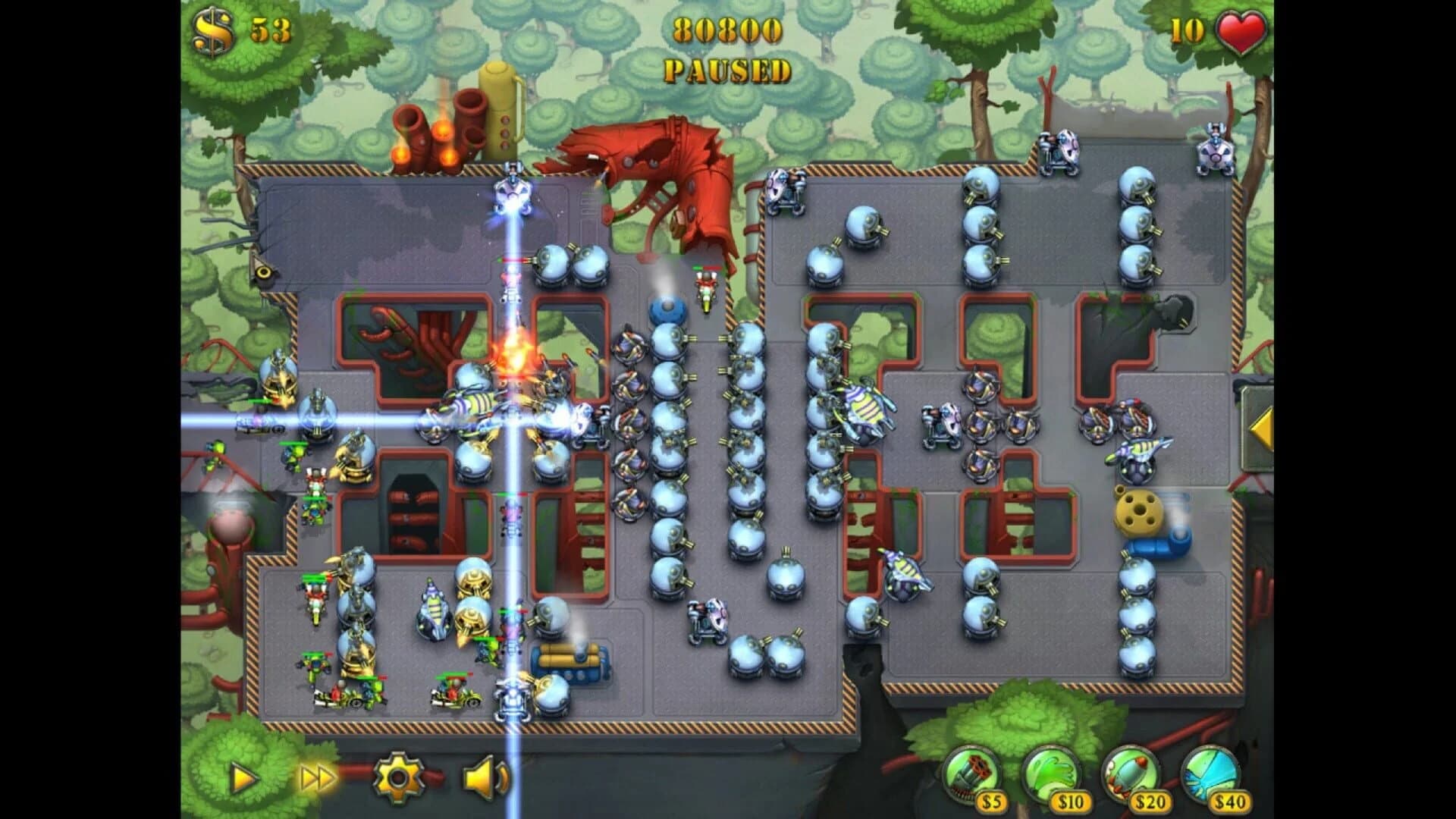 Fieldrunners screenshot 1