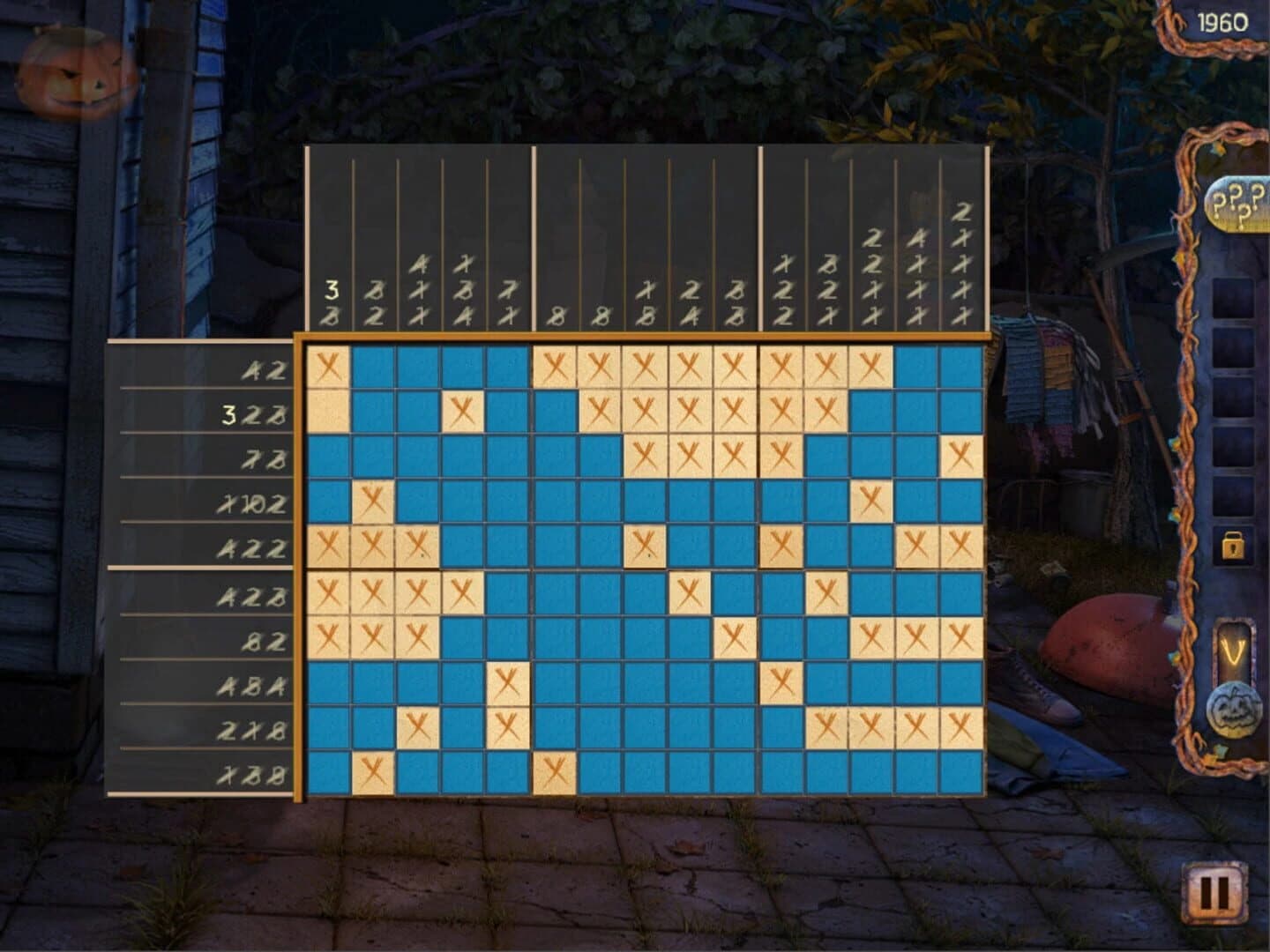 Fill and Cross: Trick or Treat screenshot 3