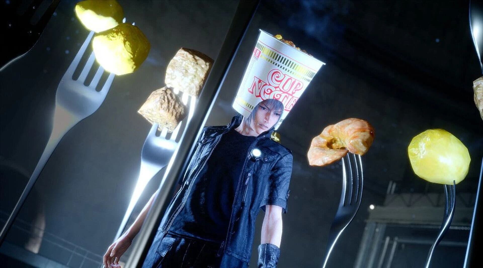 Final Fantasy XV: Noodle Helmet screenshot 1