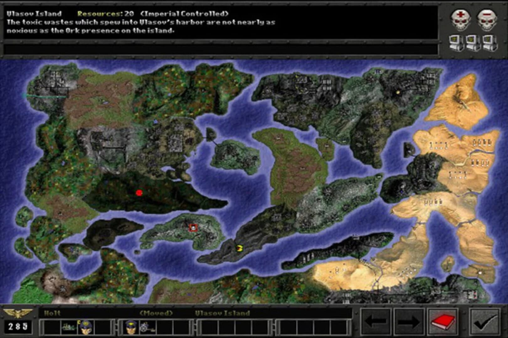 Final Liberation: Warhammer Epic 40,000 screenshot 1