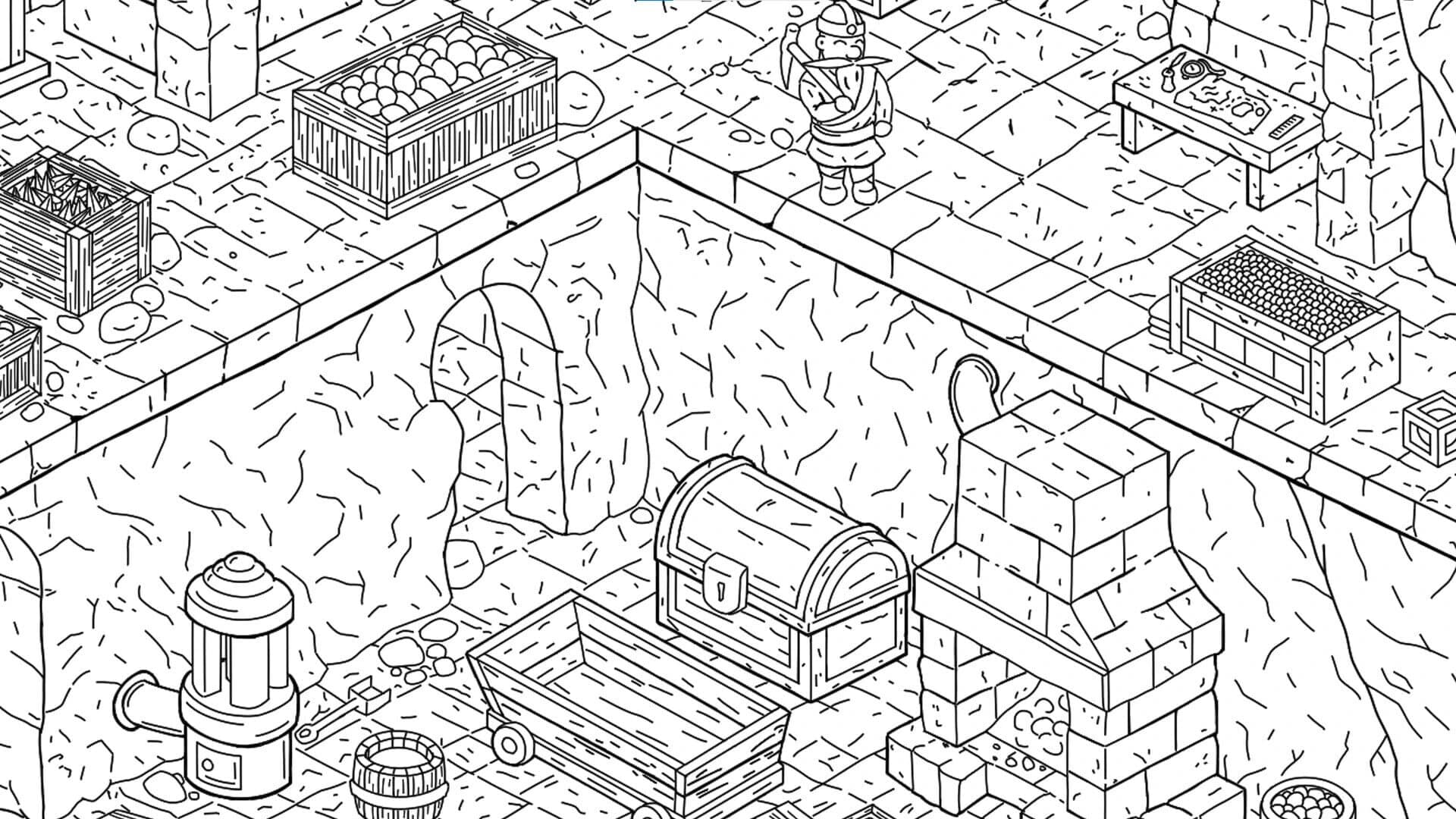 Find Meow in Dwarf Mines screenshot 1