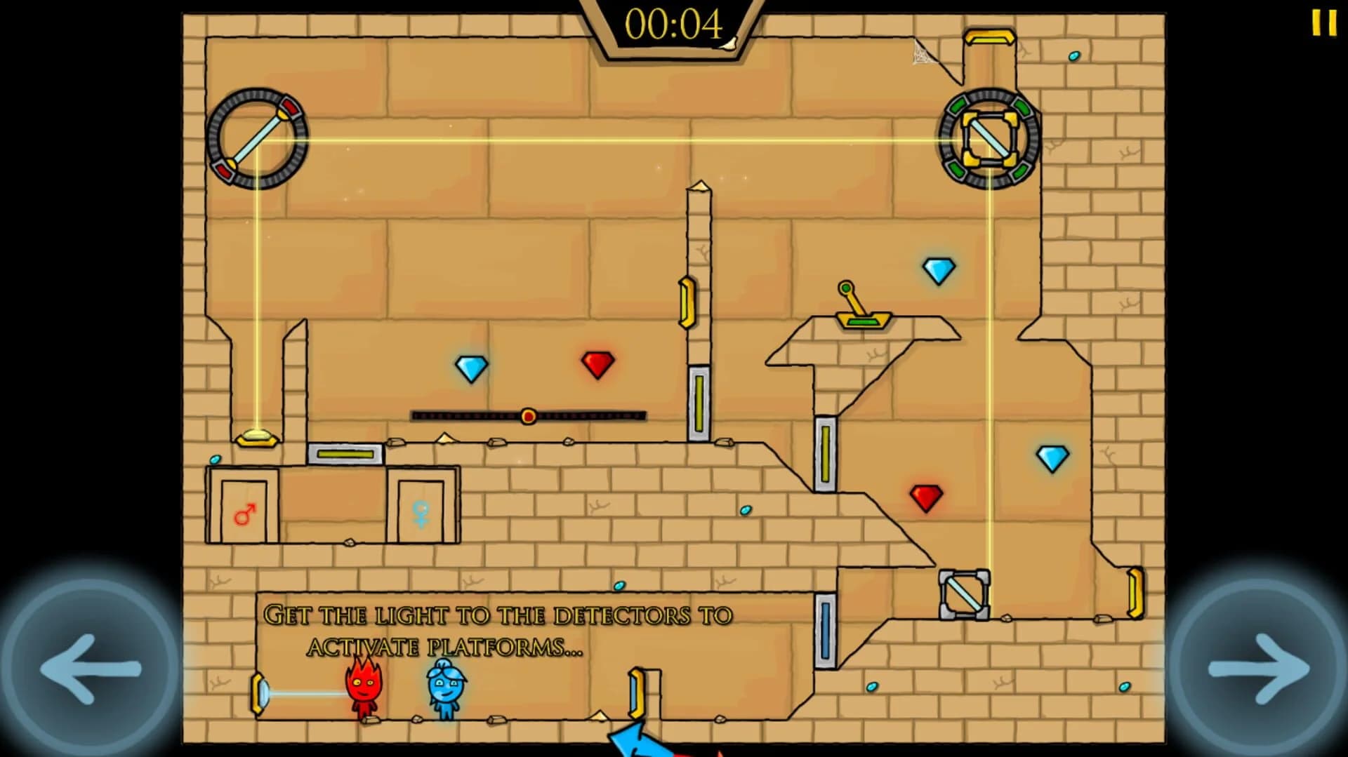 Fireboy and Watergirl: The Light Temple screenshot 1