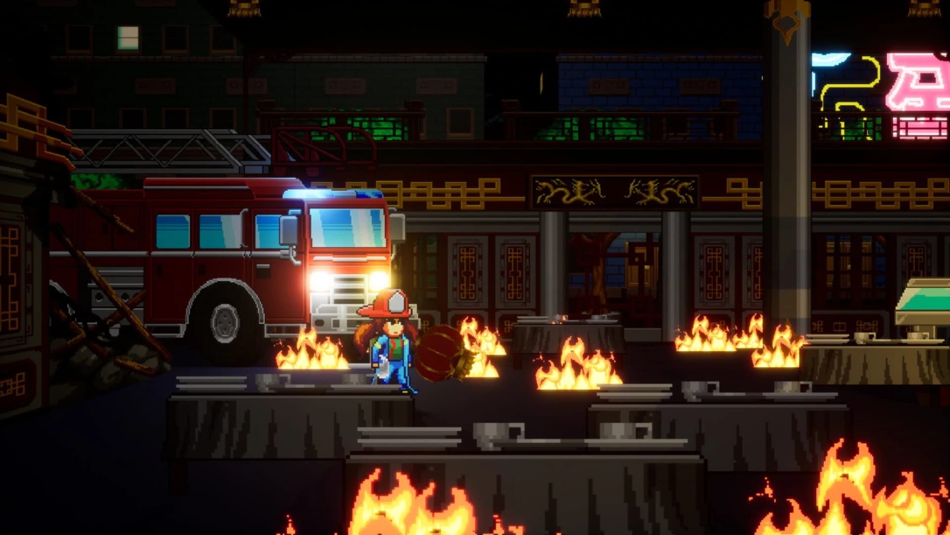 Firegirl: Hack 'n Splash Rescue screenshot 3