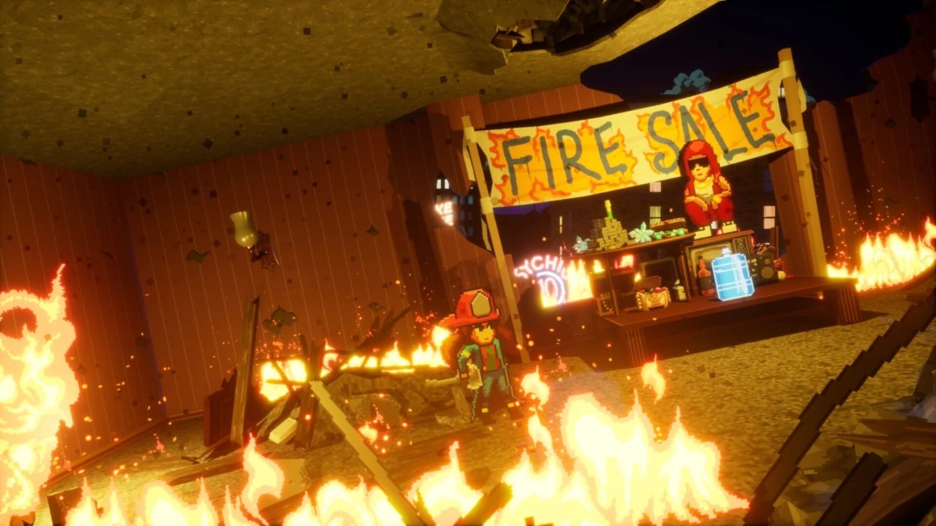 Firegirl: Hack 'n Splash Rescue DX screenshot 3