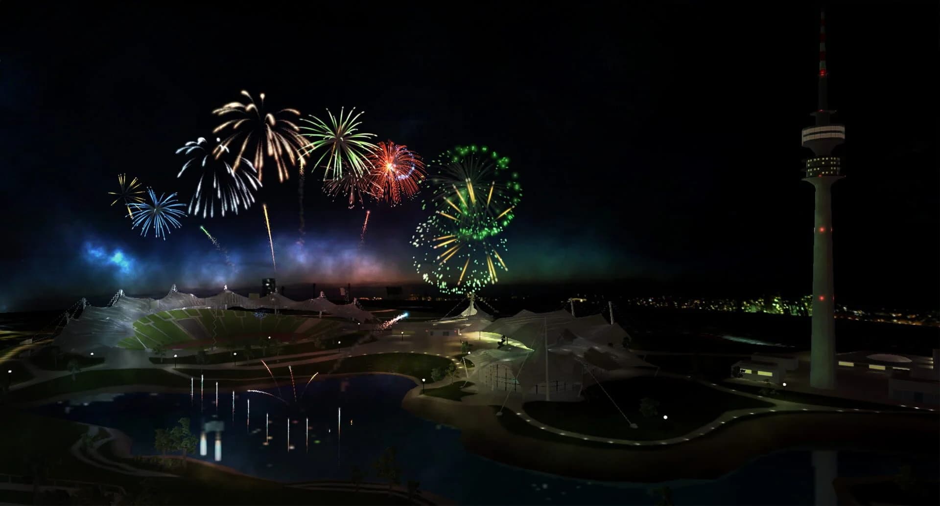 Fireworks Simulator screenshot 1