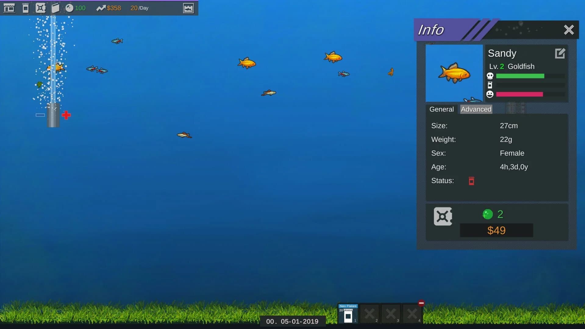 Fish Simulator: Aquarium Manager screenshot 1
