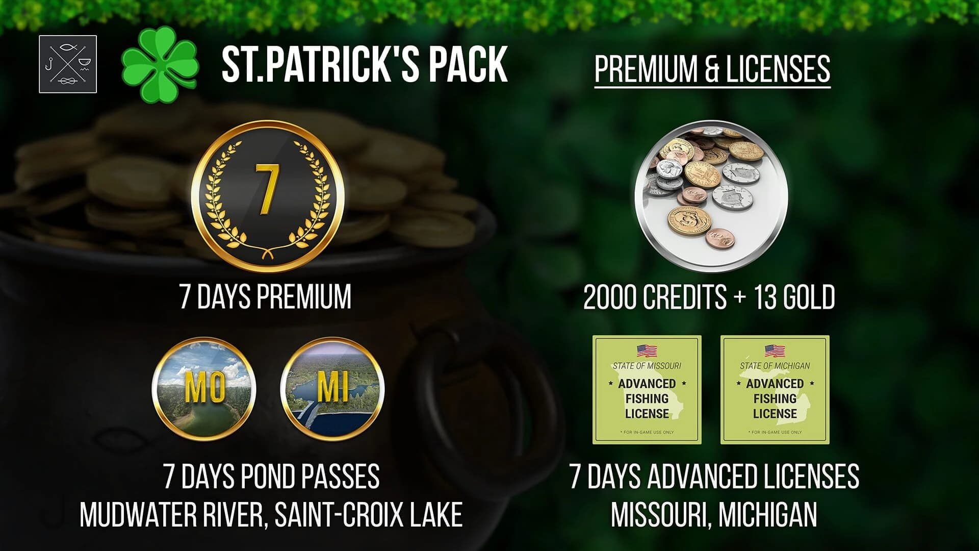 Fishing Planet: Saint Patrick's Pack screenshot 3