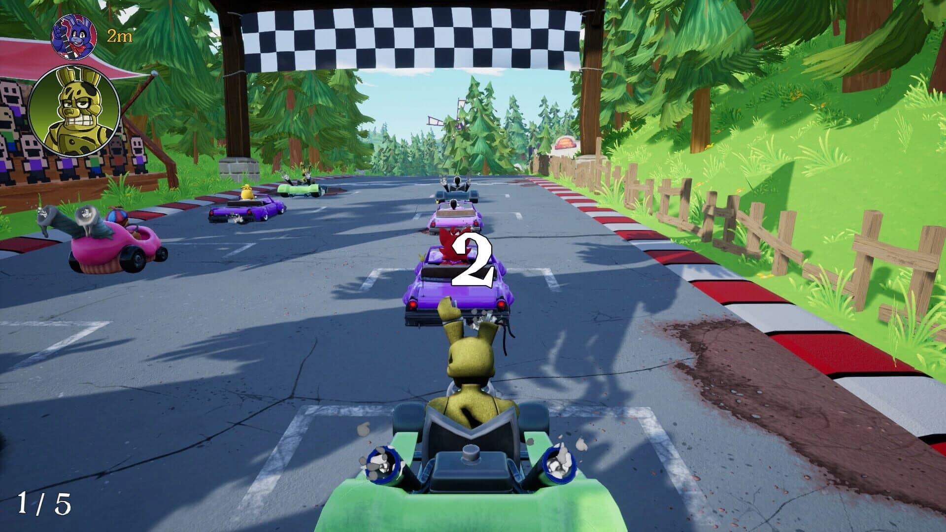 Five Laps at Freddy's screenshot 1