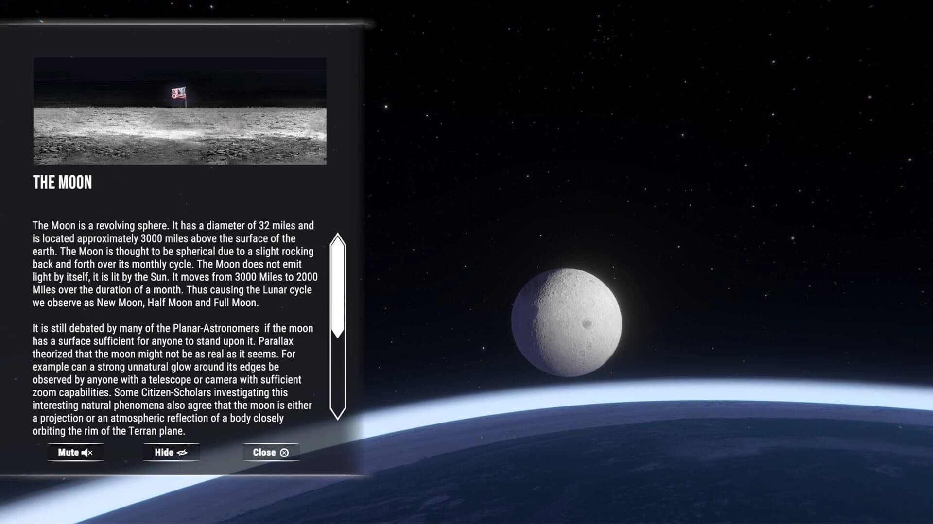 Flat Earth Simulator screenshot 3