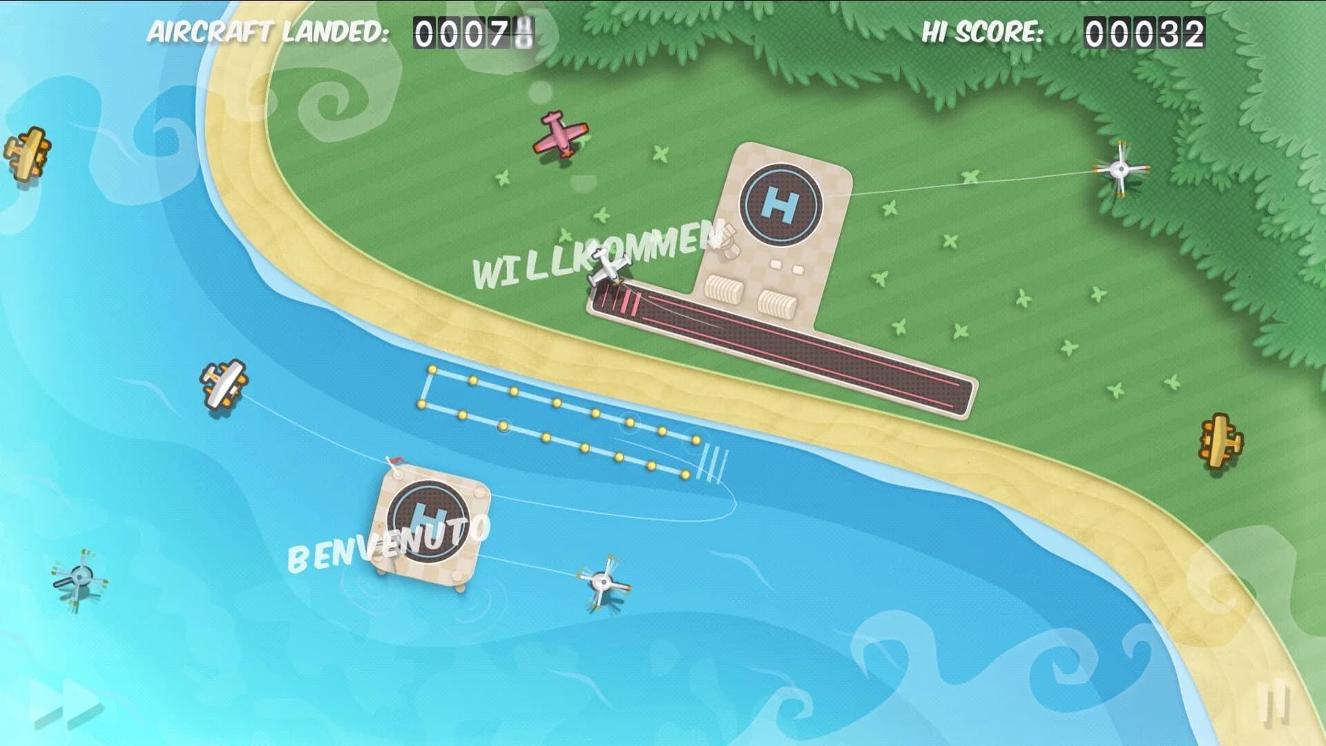 Flight Control HD screenshot 5
