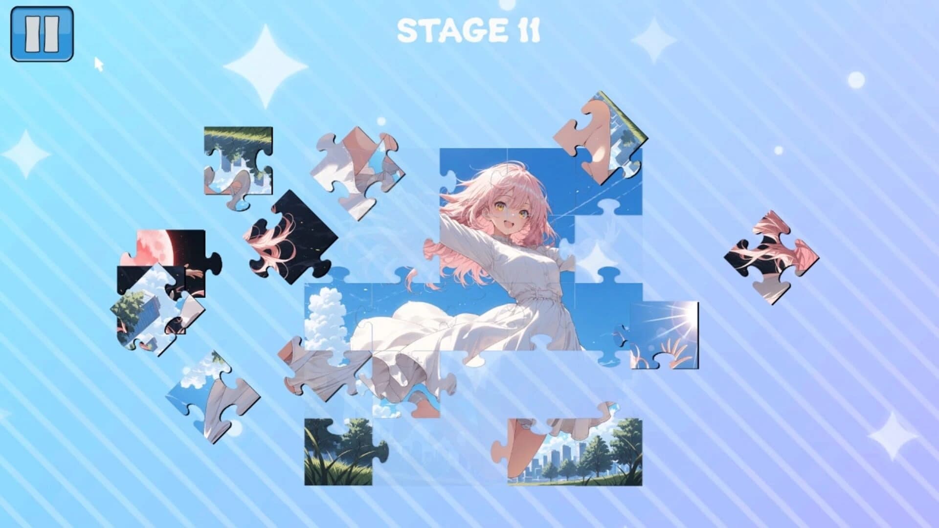 Flip-Flip Jigsaw Girls screenshot 2