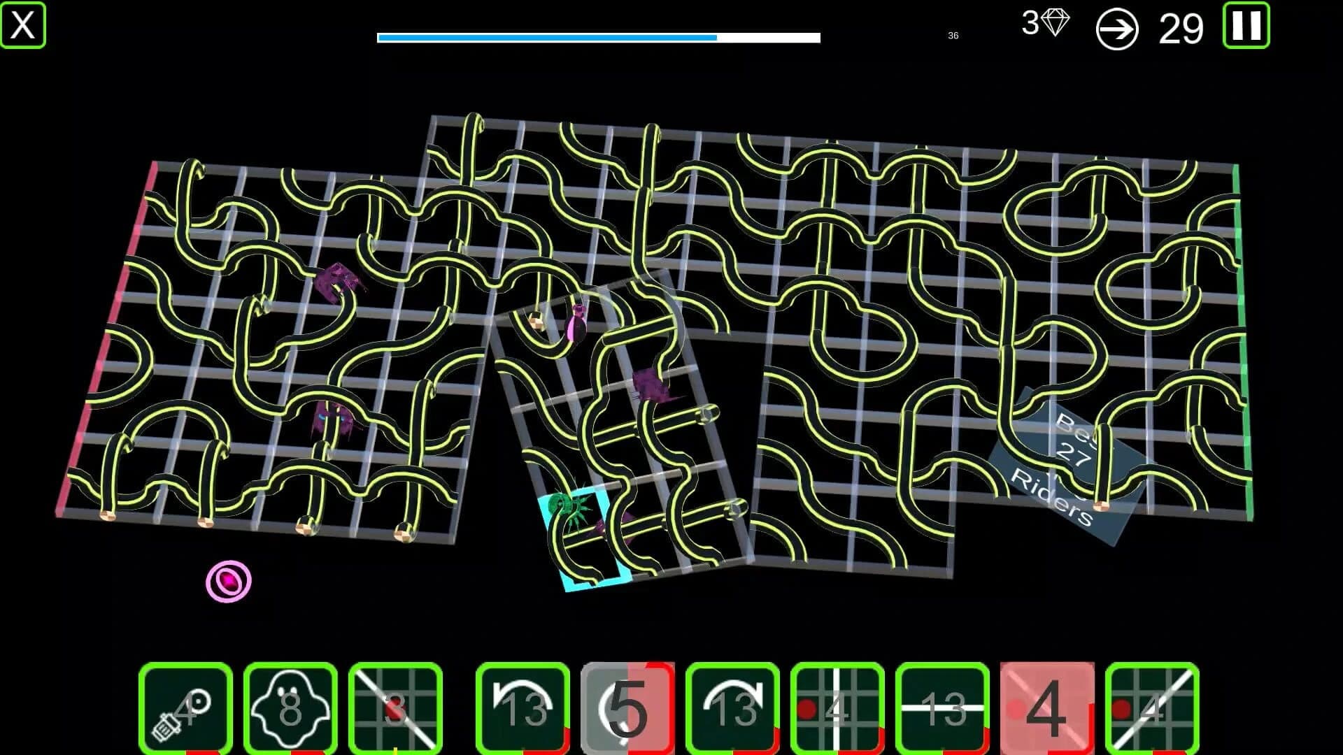 FlipTiles: Warp Lines screenshot 2