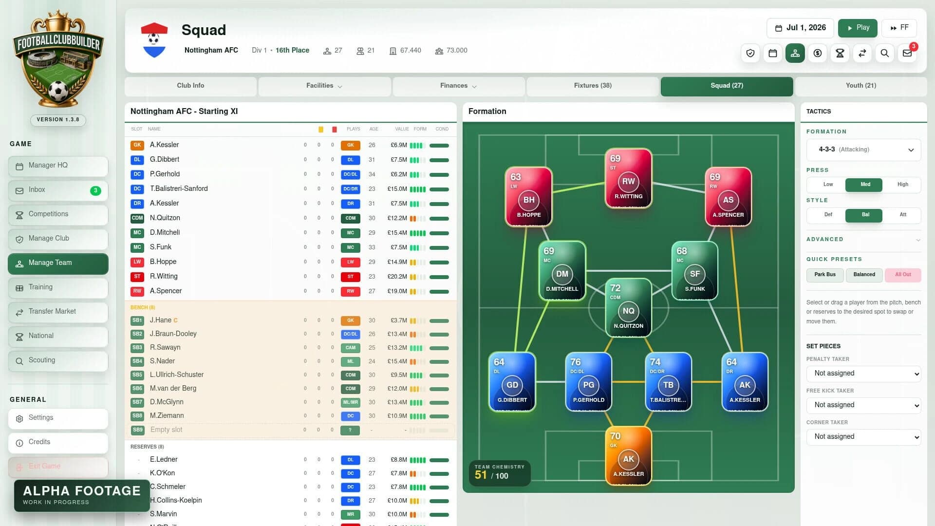 Football Club Builder screenshot 3