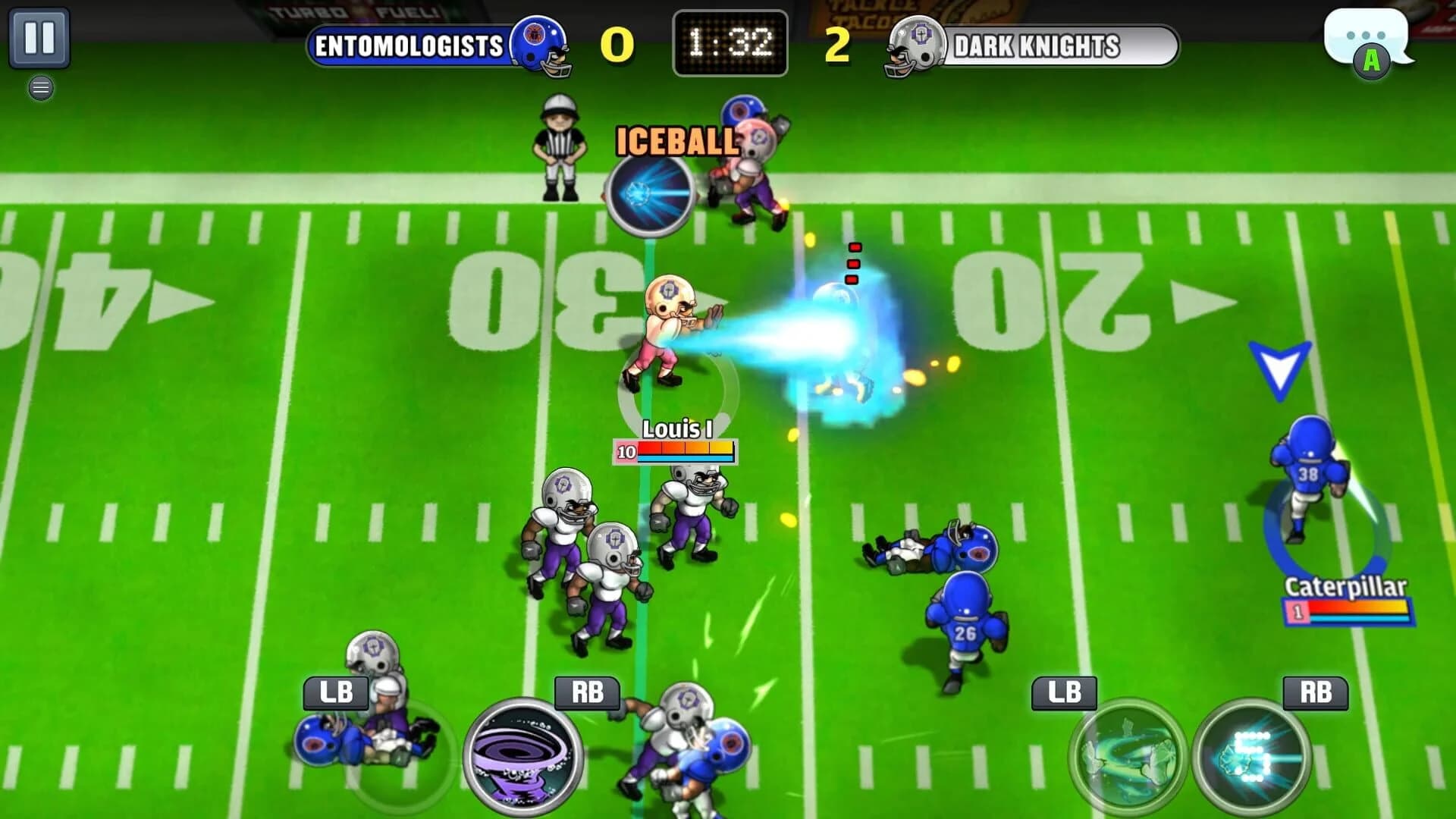 Football Heroes Turbo screenshot 1