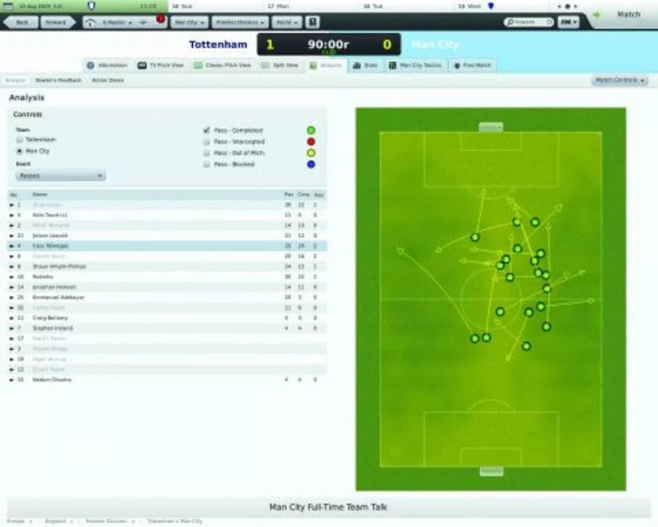 Football Manager 2010 screenshot 1