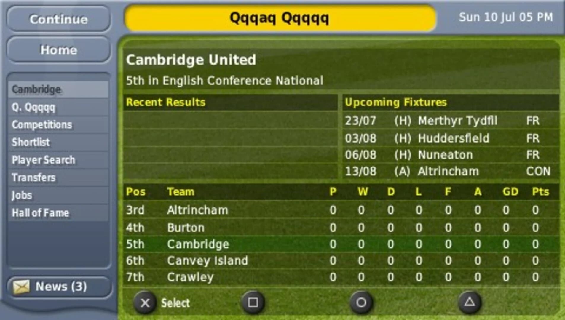 Football Manager Handheld screenshot 3