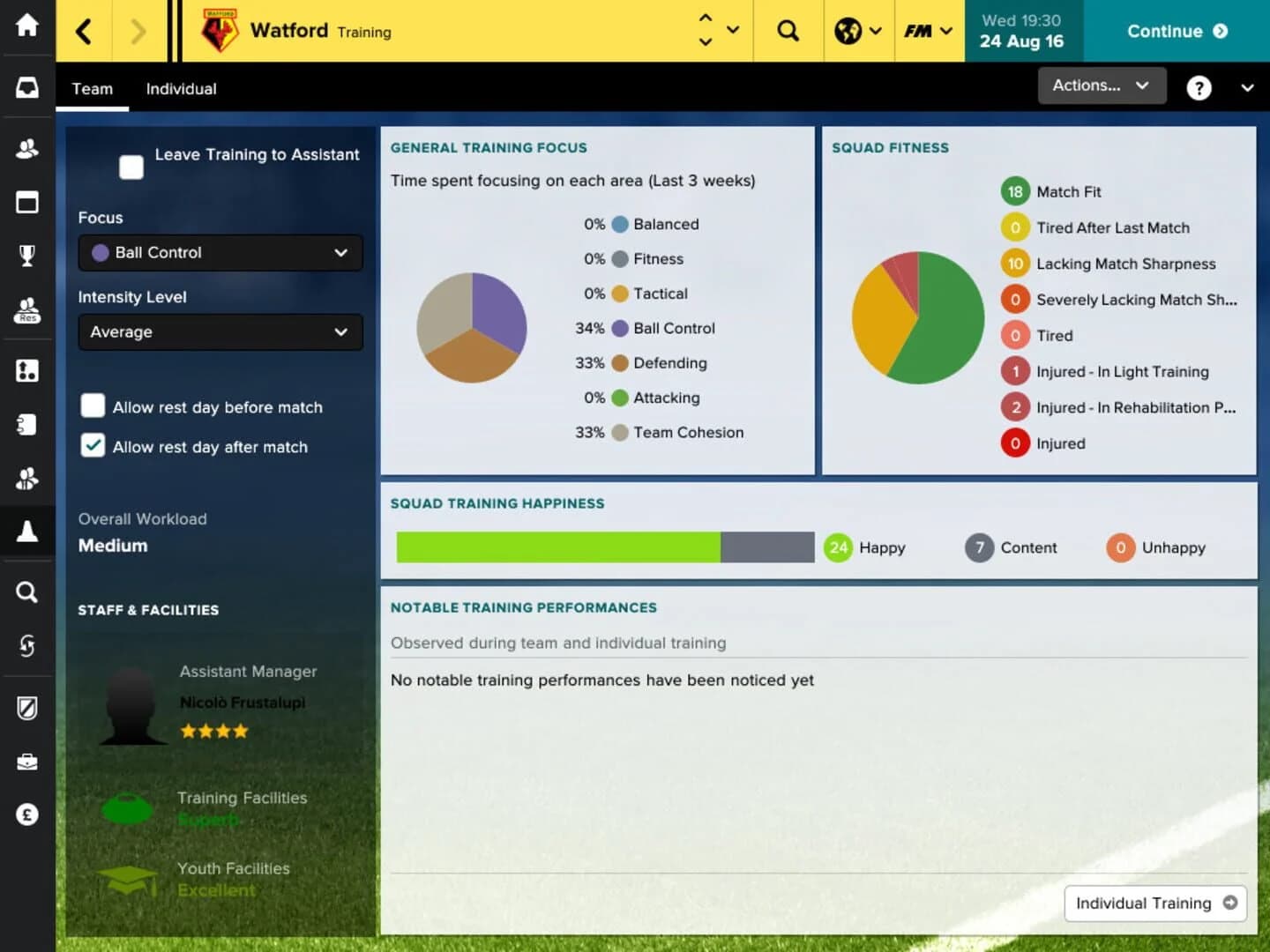 Football Manager Touch 2017 screenshot 3