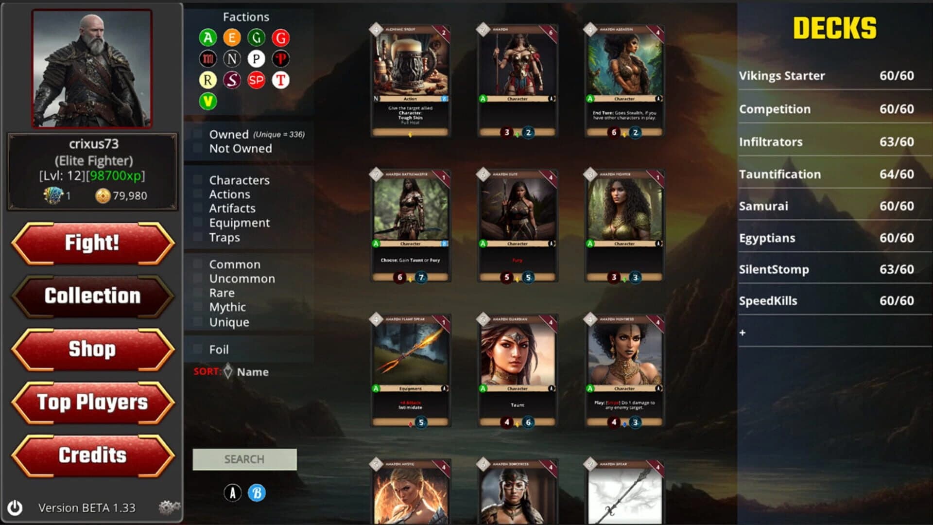 For the Glory of Gods TCG screenshot 5