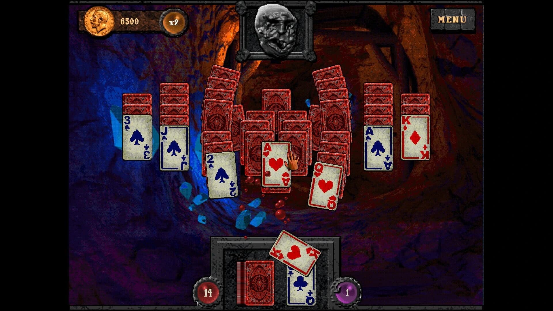 Forbidden Solitaire screenshot 1