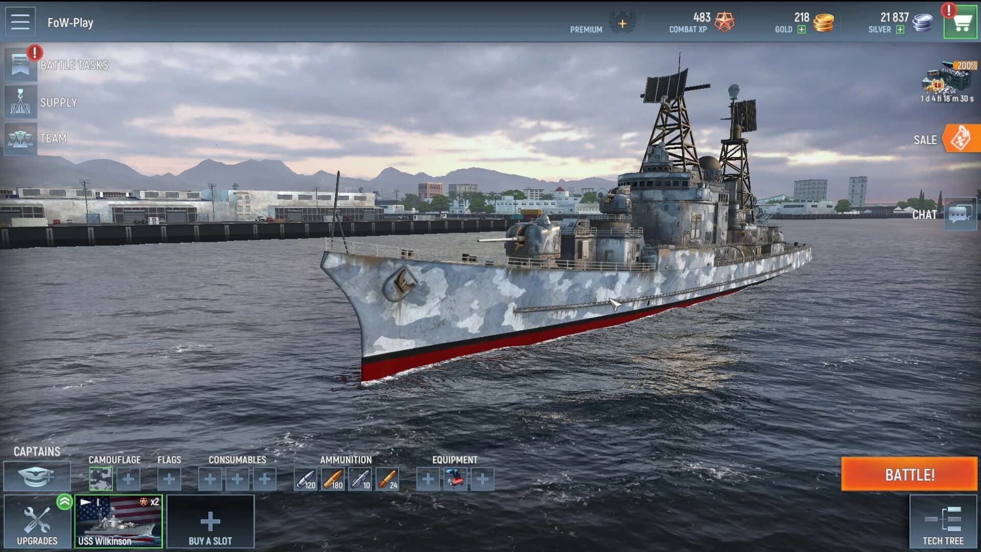 Force of Warships: Battleship screenshot 5