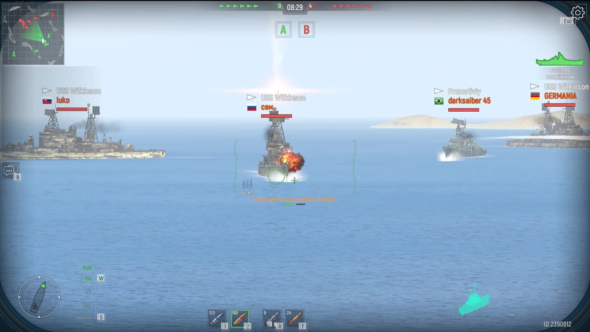 Force of Warships: Battleship screenshot 4