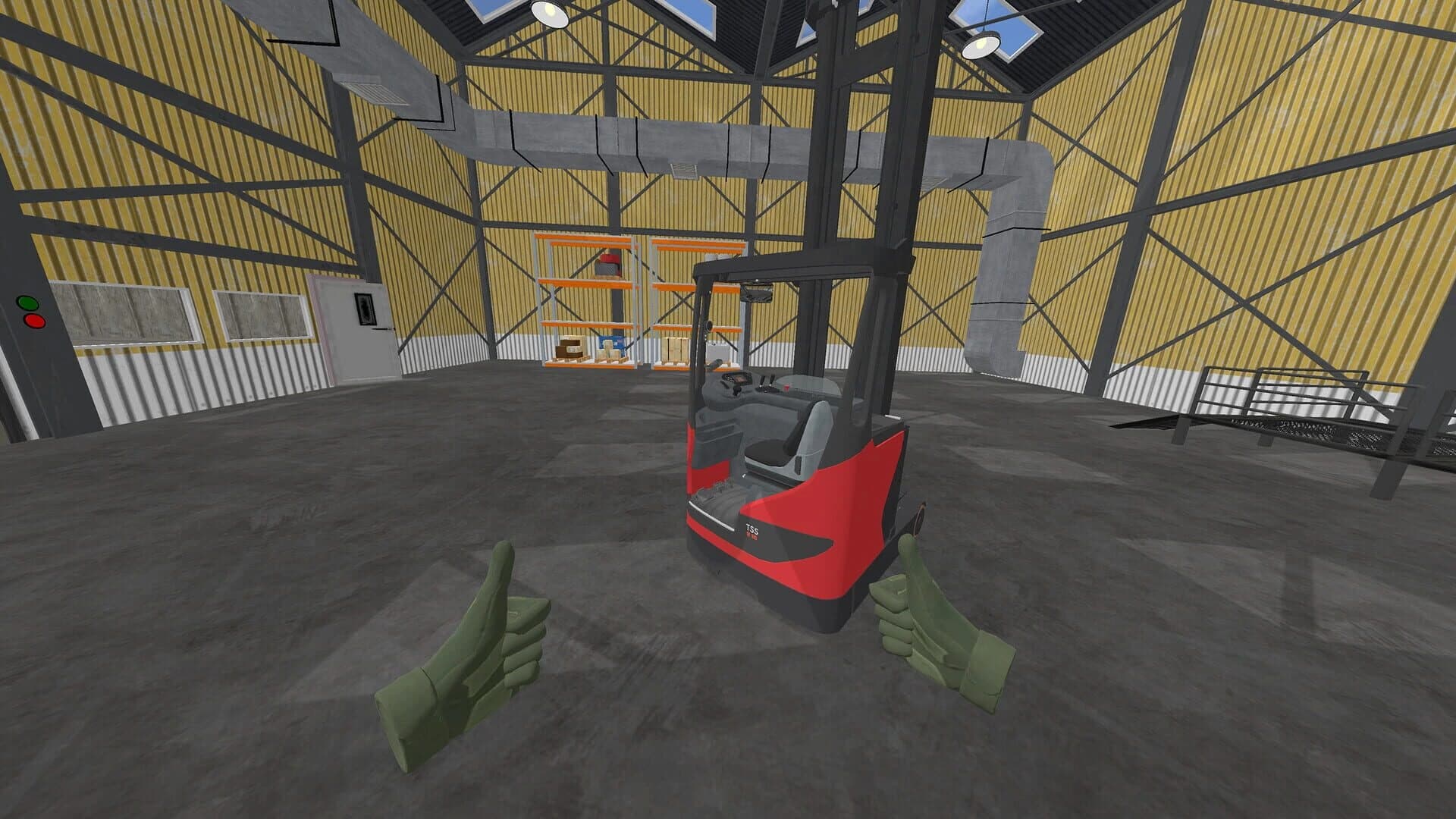 Forklift Driving Simulator VR screenshot 4