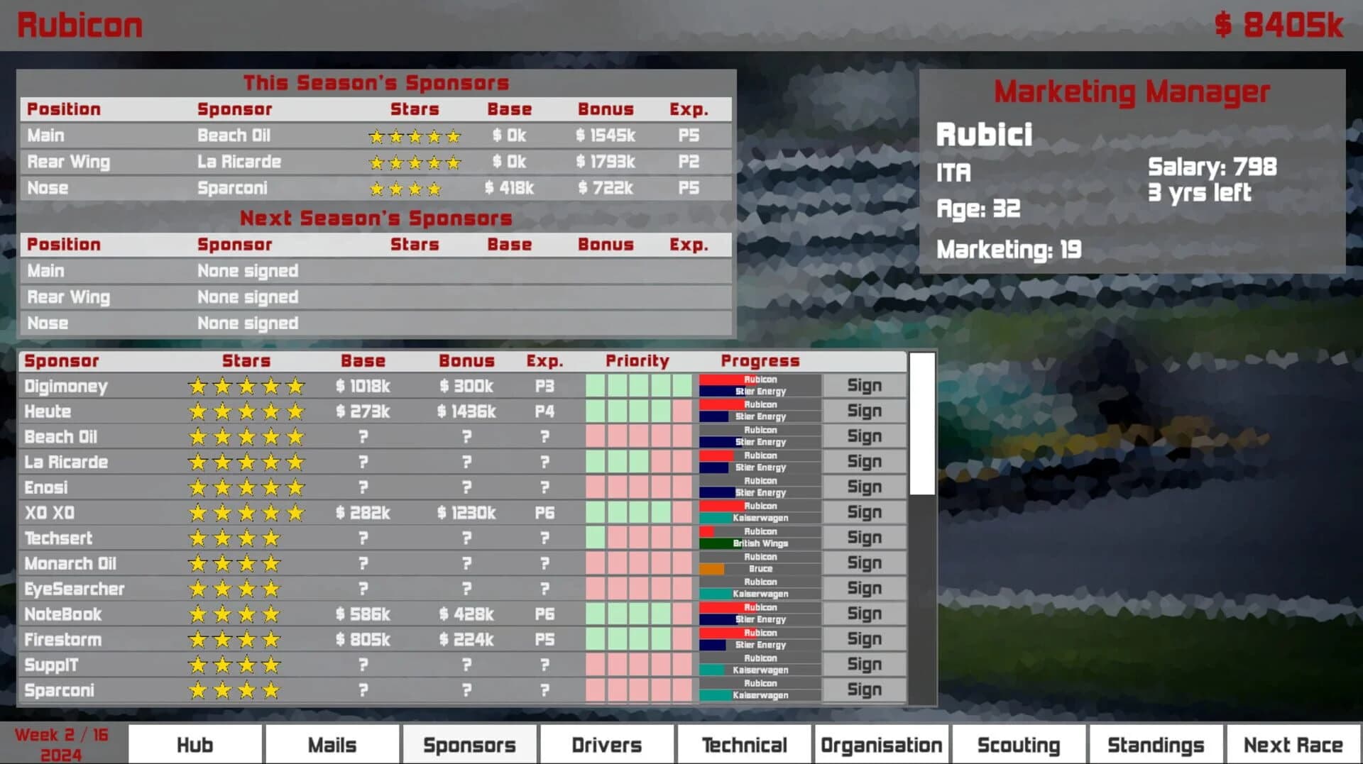 Formula Racing Manager screenshot 4