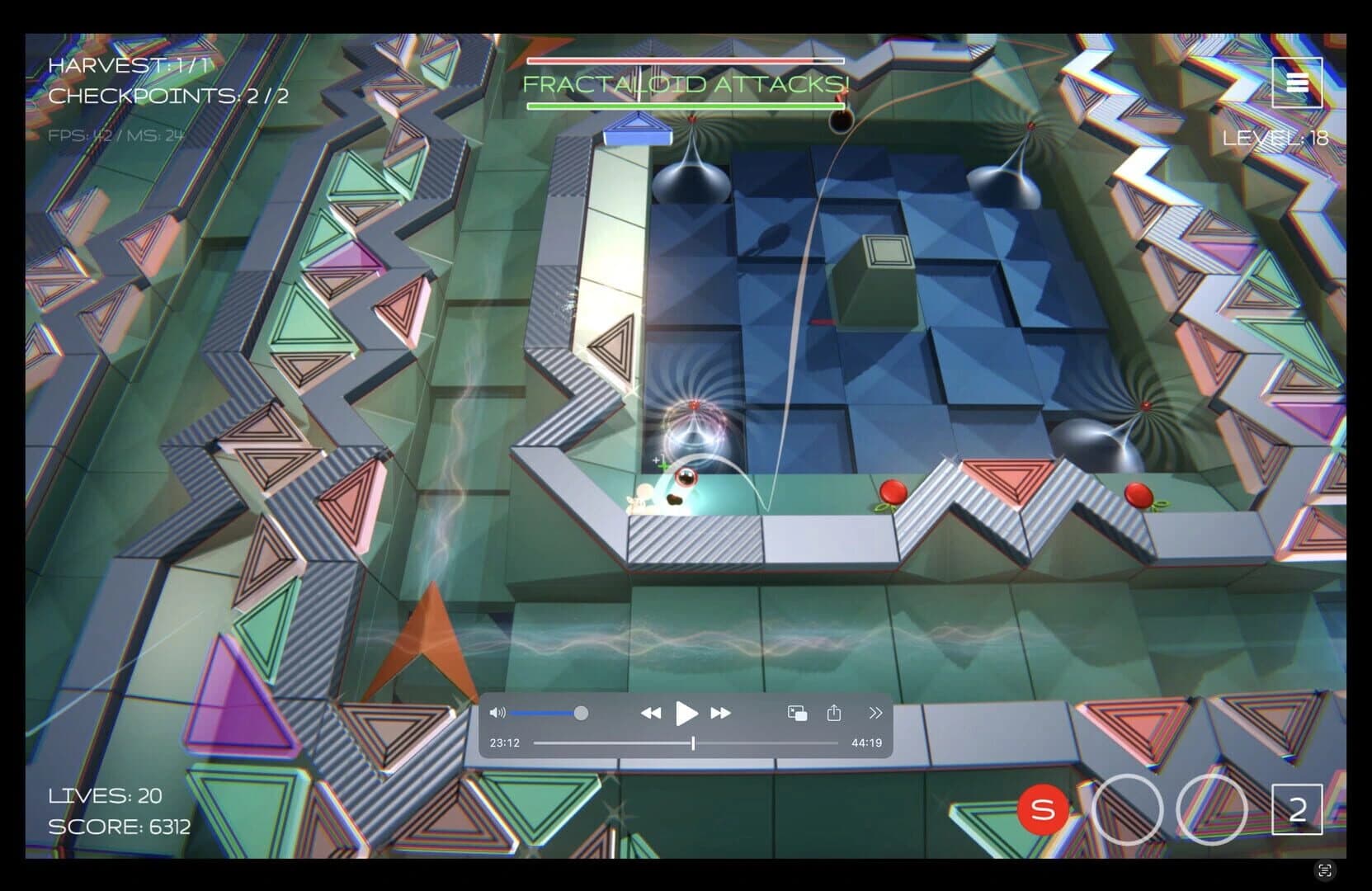 Fractaloid Attacks! screenshot 2