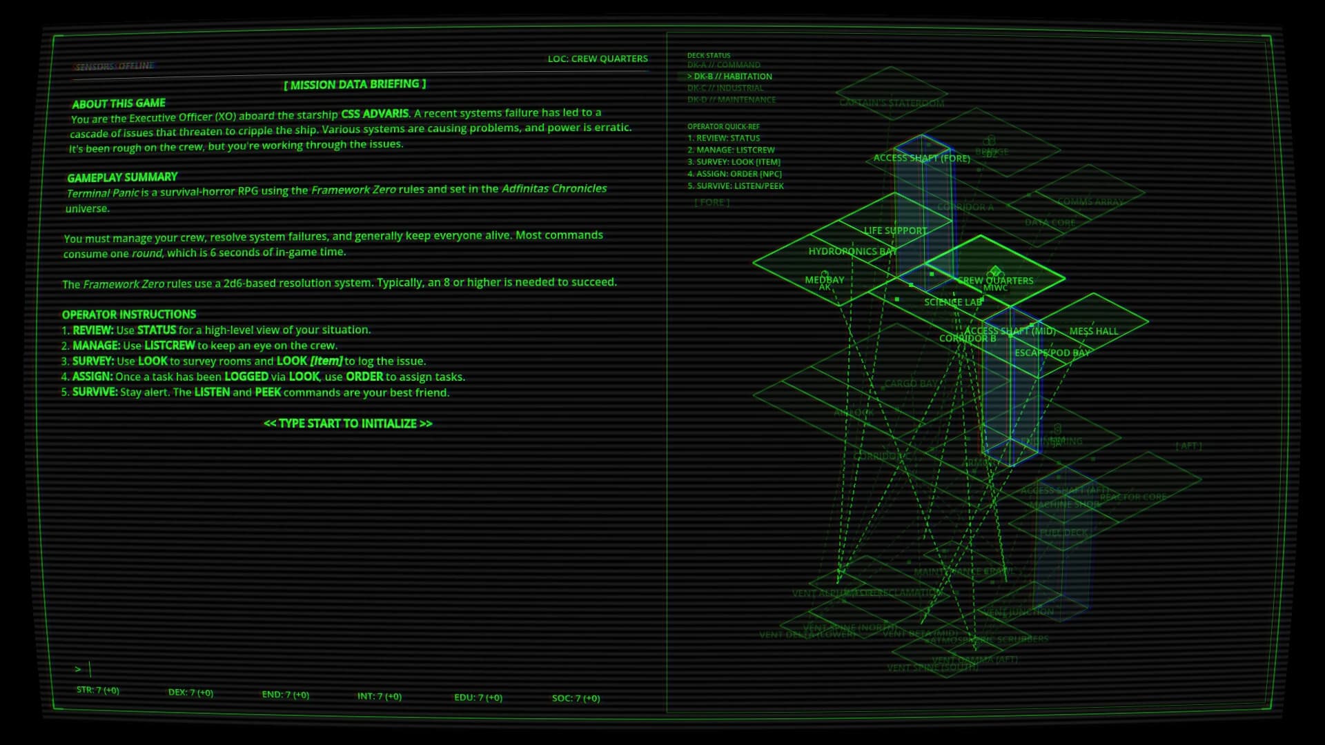 Framework Zero: Terminal Panic screenshot 2