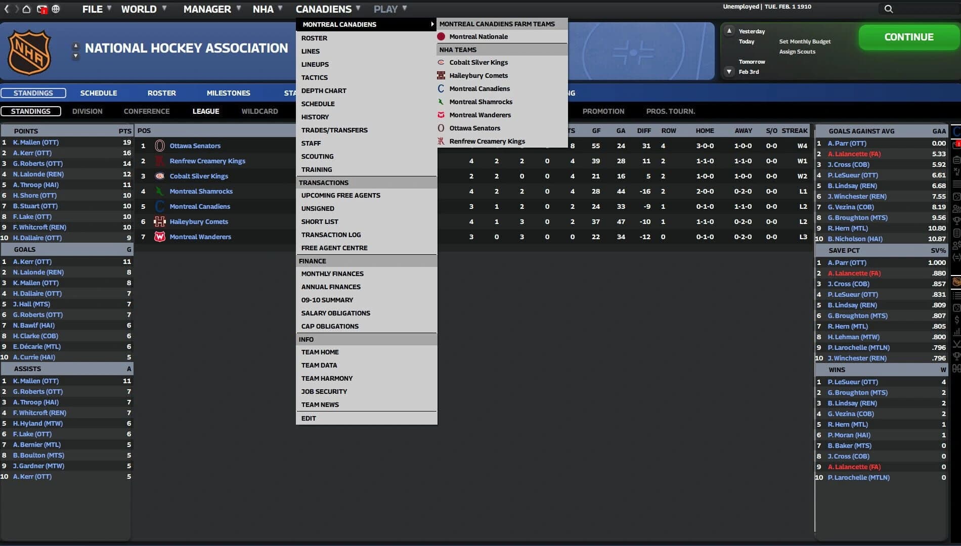 Franchise Hockey Manager 10 screenshot 3