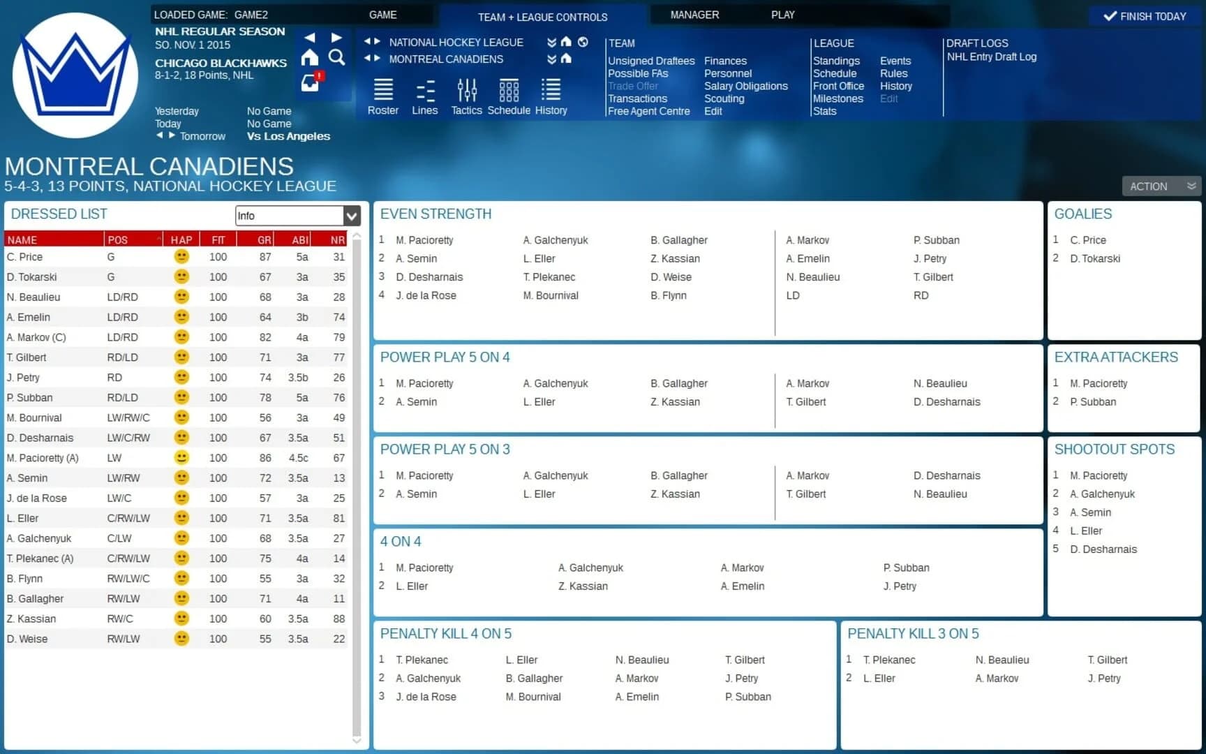 Franchise Hockey Manager 2 screenshot 2