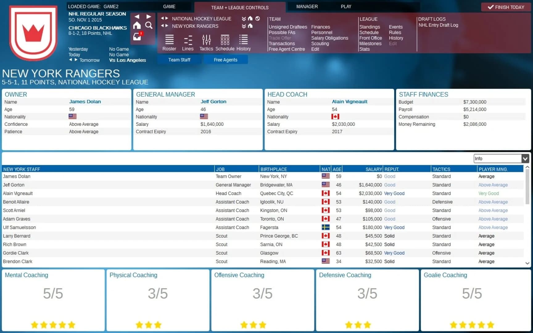 Franchise Hockey Manager 2 screenshot 4