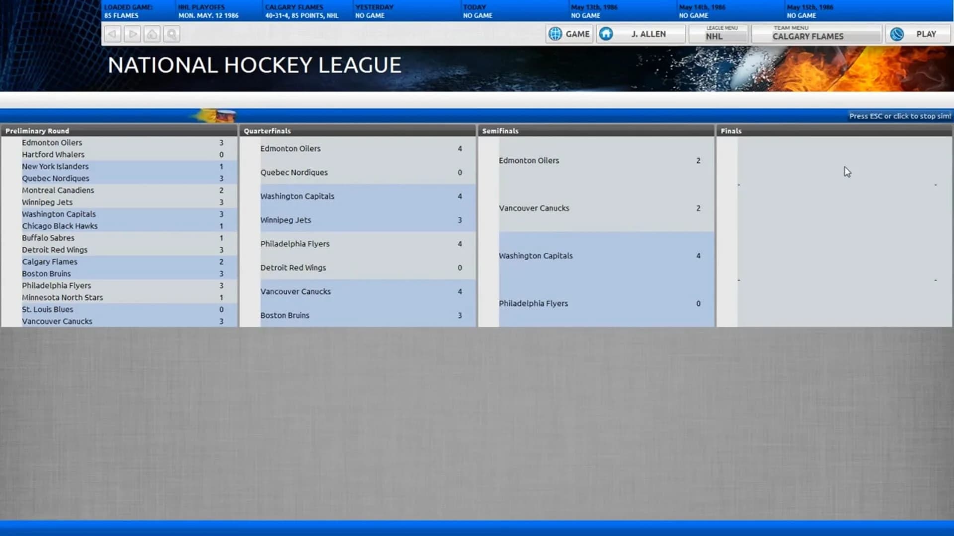 Franchise Hockey Manager 2014 screenshot 3