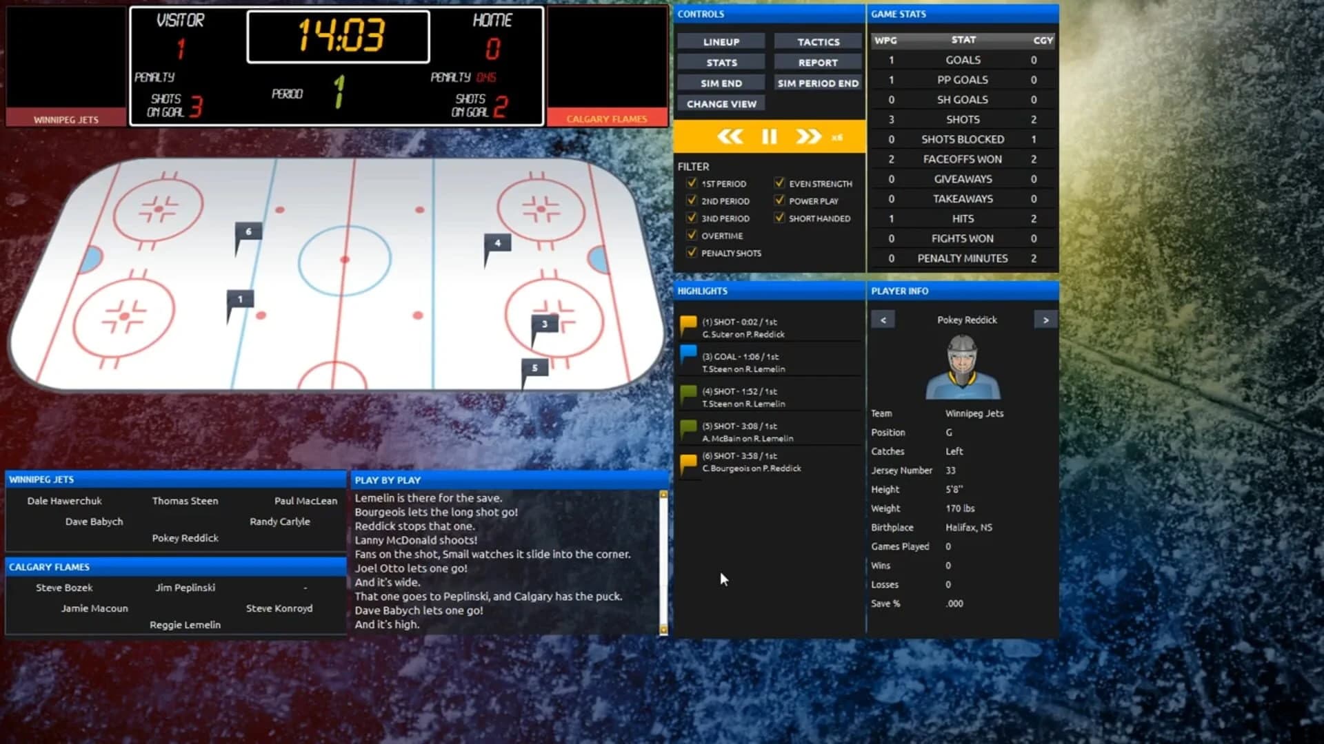 Franchise Hockey Manager 2014 screenshot 1