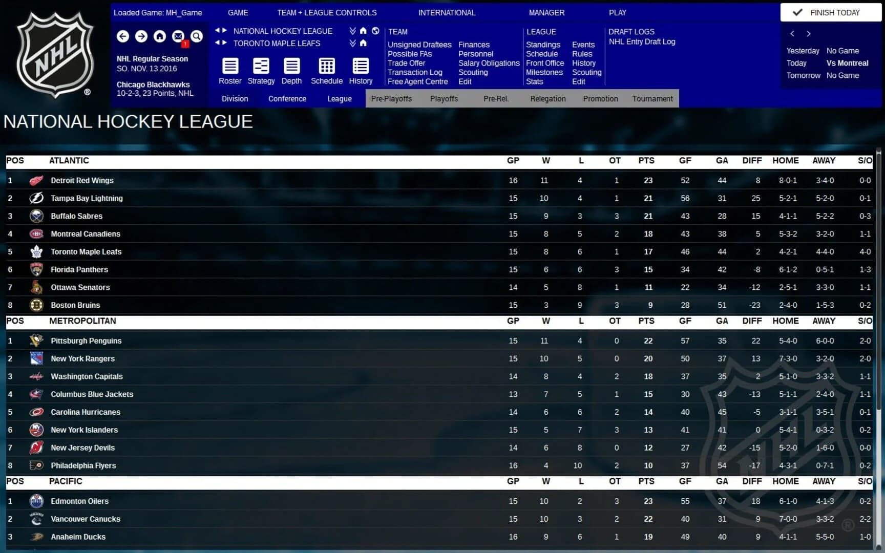 Franchise Hockey Manager 3 screenshot 1