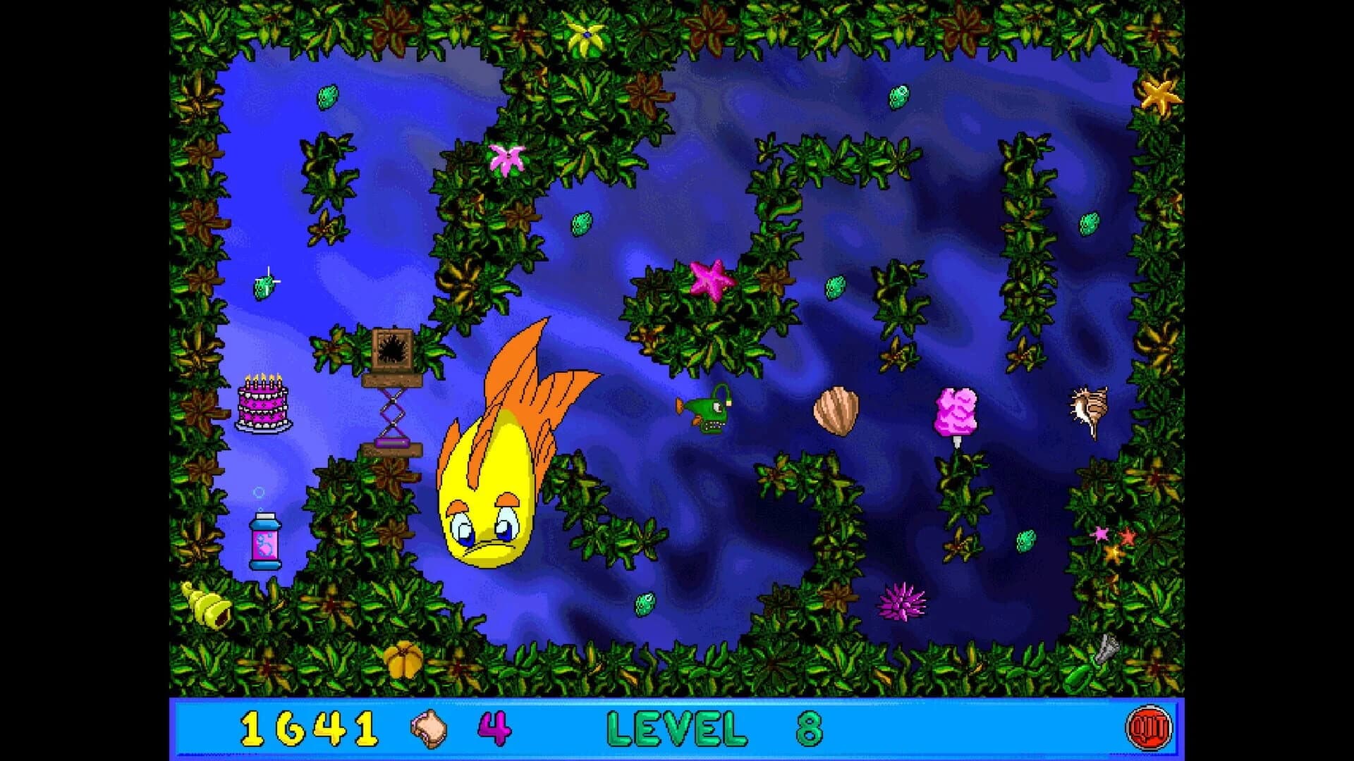 Freddi Fish and Luther's Maze Madness screenshot 2