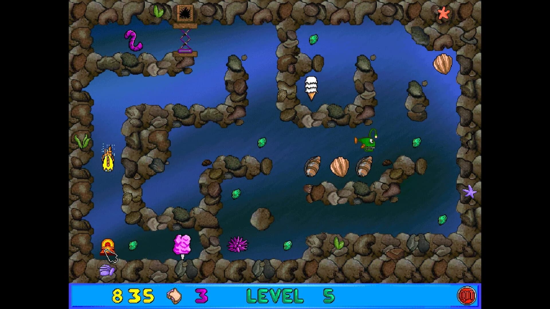 Freddi Fish and Luther's Maze Madness screenshot 3