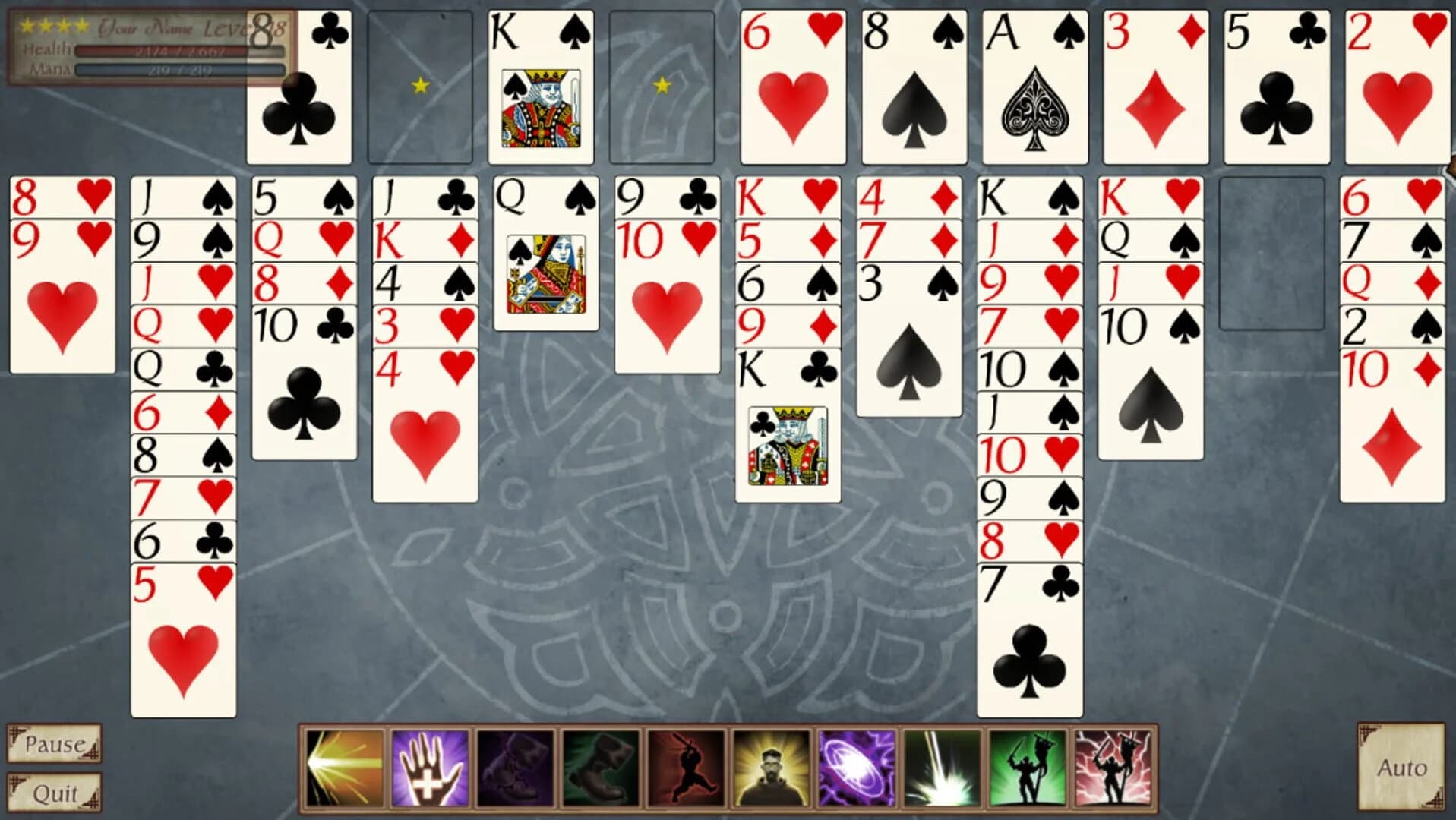 FreeCell Quest screenshot 5