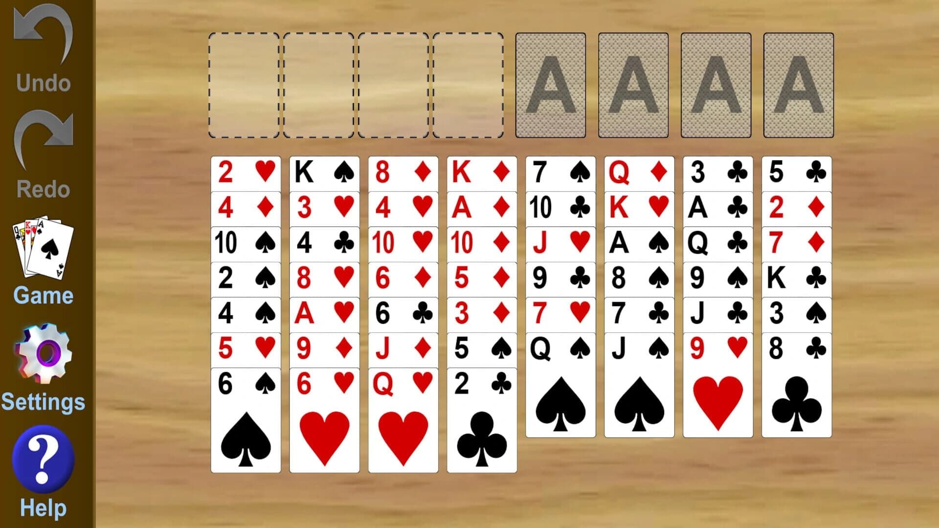 FreeCell Solitaire Classic Card Game screenshot 3